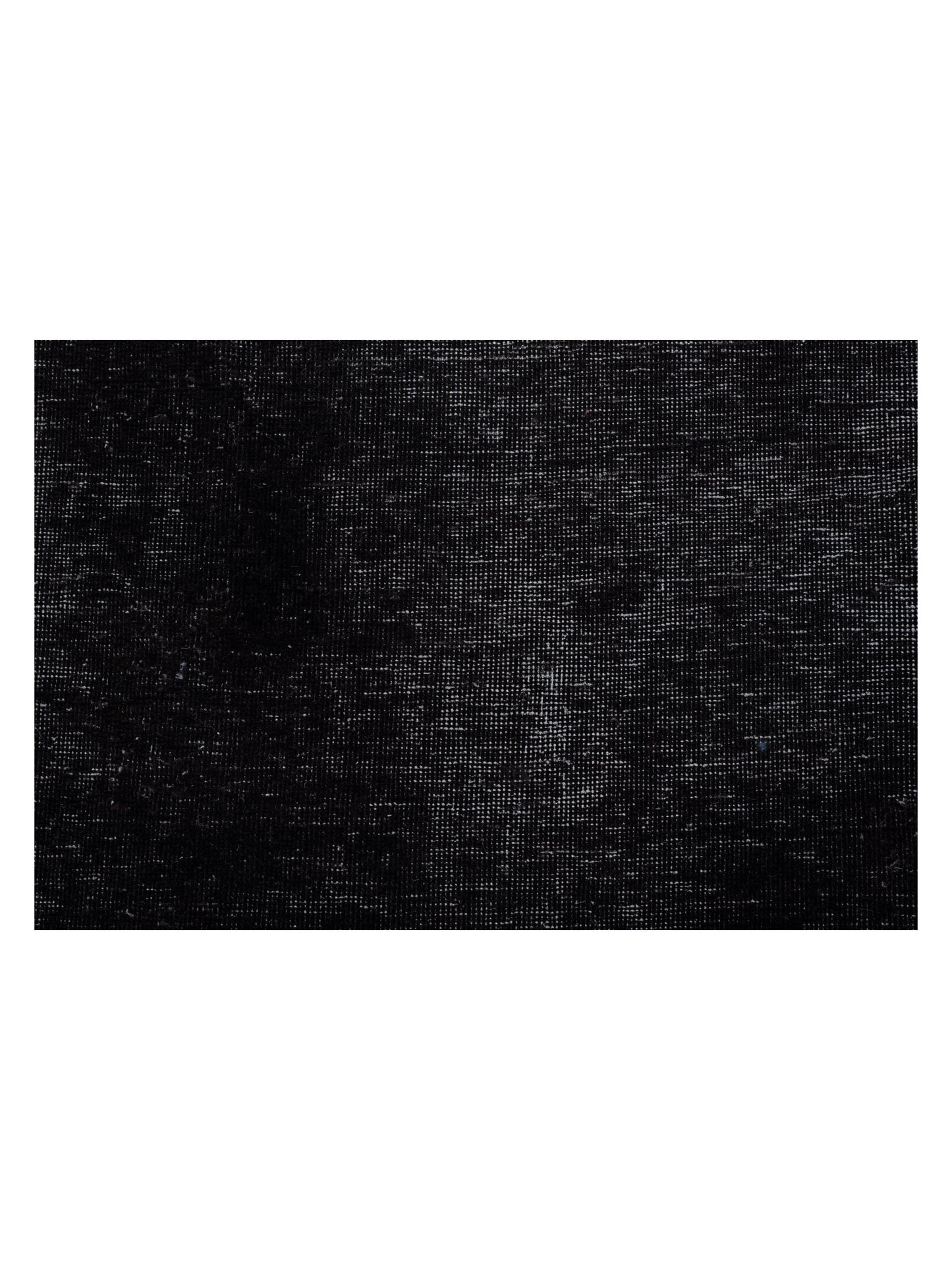 Vintage 133132 Black 9.5x12.9 Hand Knotted Rug