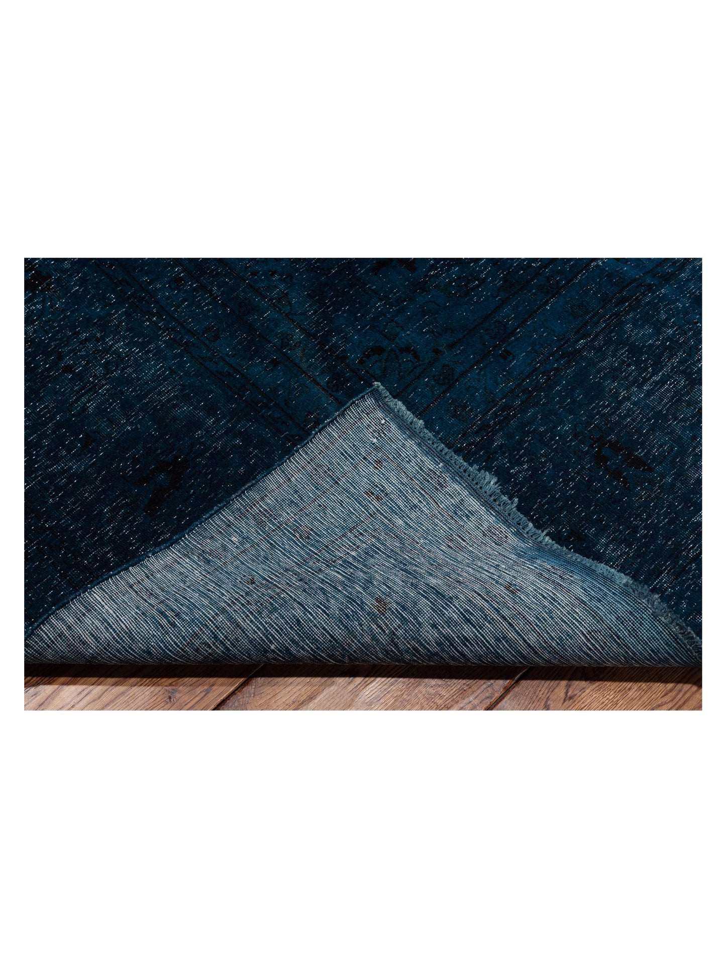 Vintage 133138 Indigo 9.9x12.11 Hand Knotted Rug