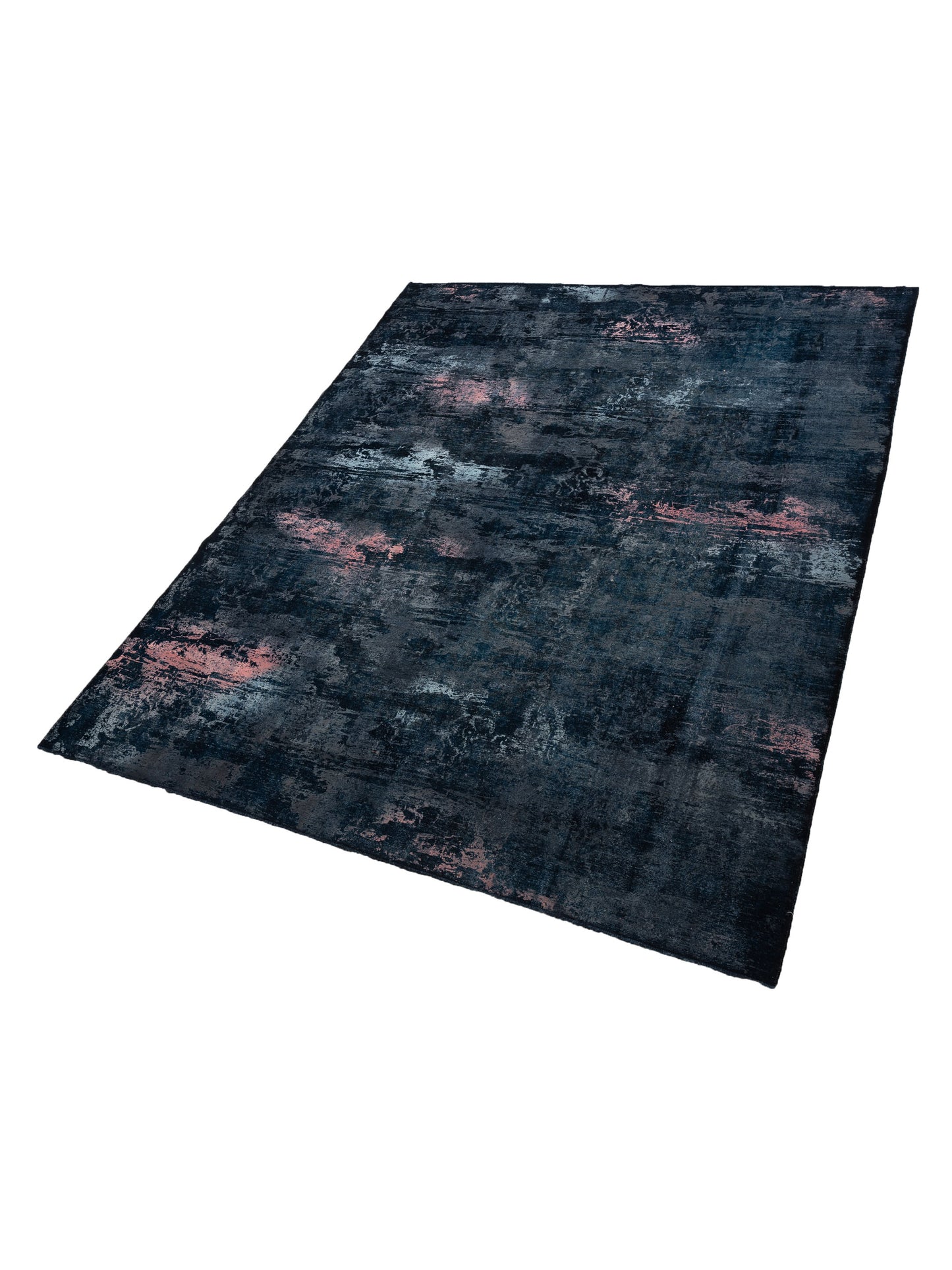 Vintage 133141 Indigo 10.2x13.2 Hand Knotted Rug