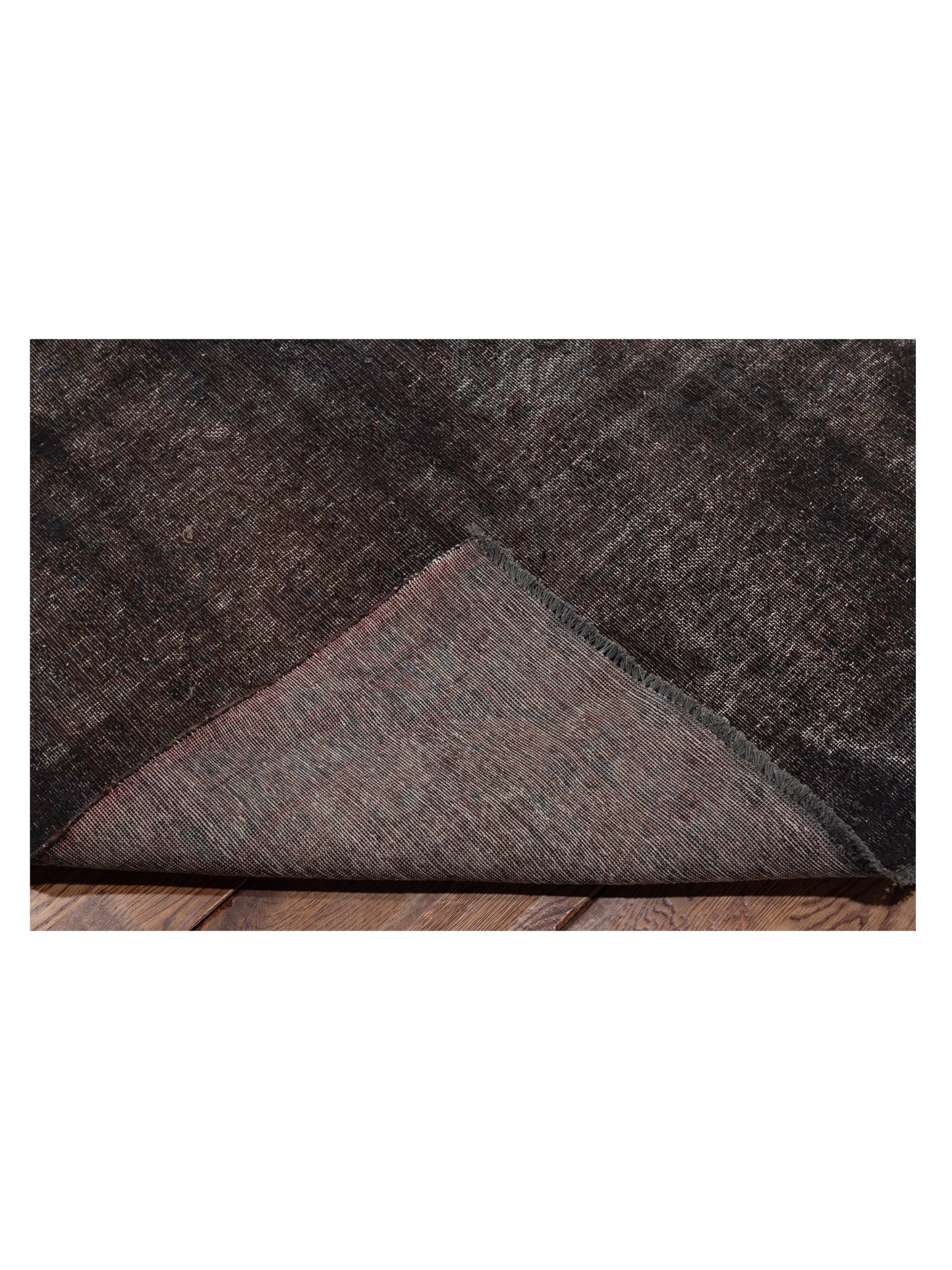 Vintage 133145 Dark Gray 9.8x13 Hand Knotted Rug