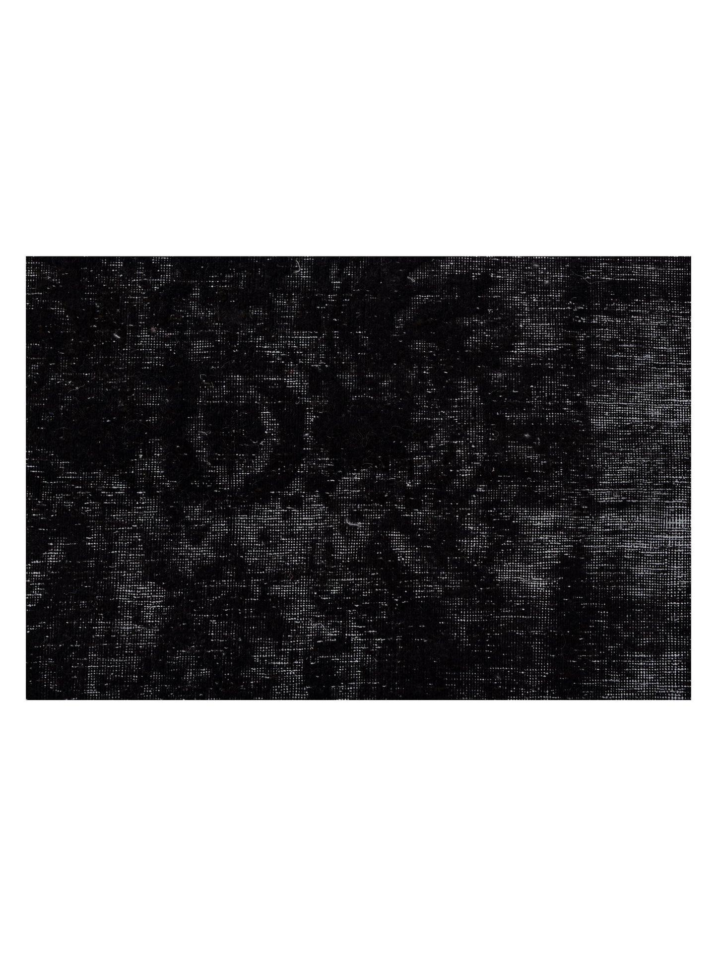 Vintage 133153 Black 8.3x11.8 Hand Knotted Rug