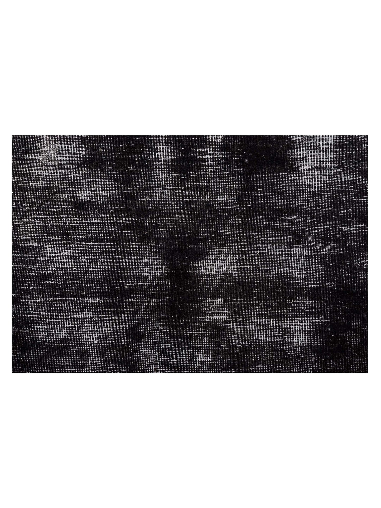 Vintage 133160 Black Black 9.7x13 Hand Knotted Rug