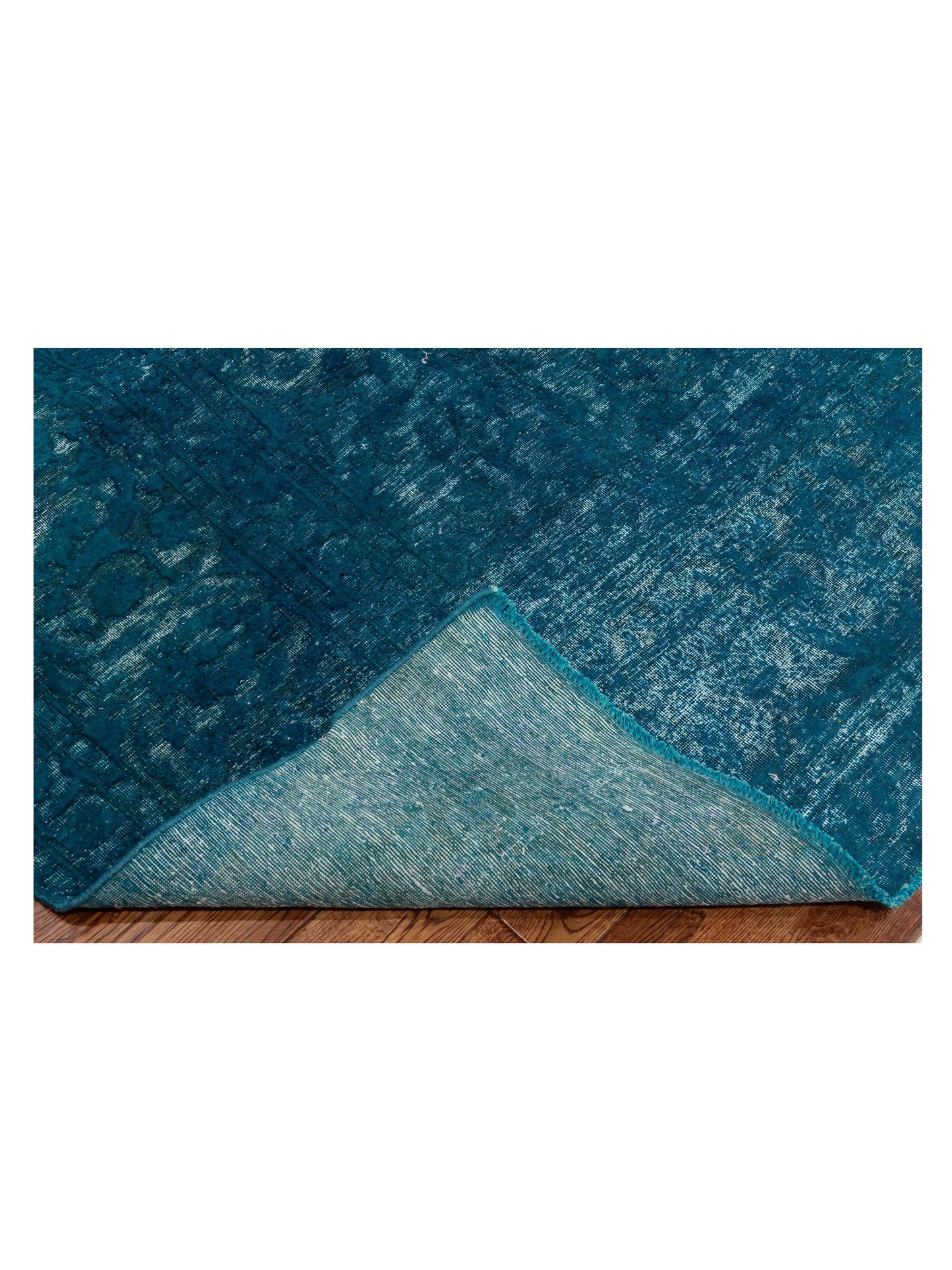 Vintage 133167 Indigo 9.7x12.8 Hand Knotted Rug