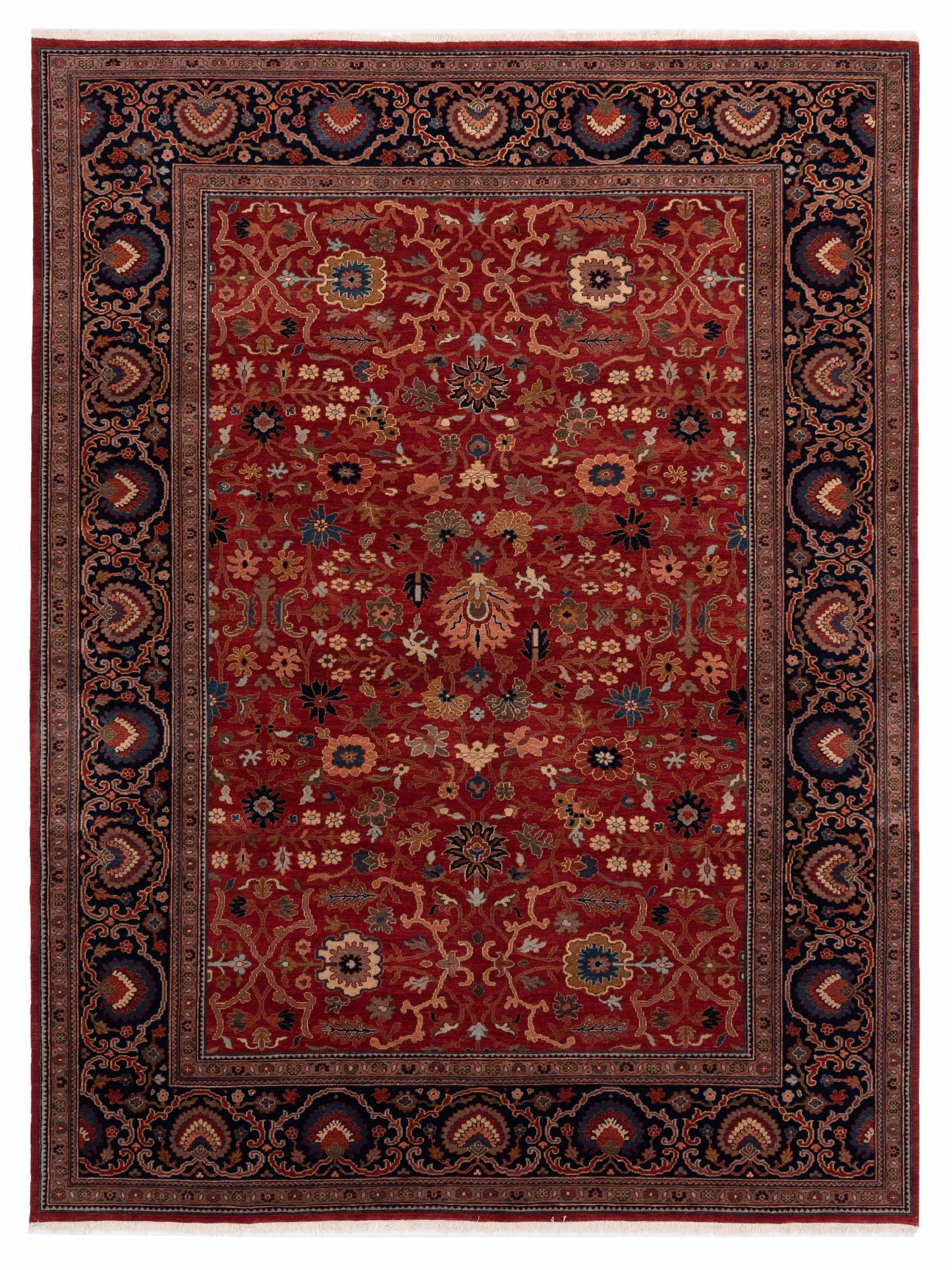 Rajpur Crown Orange Navy Transitional