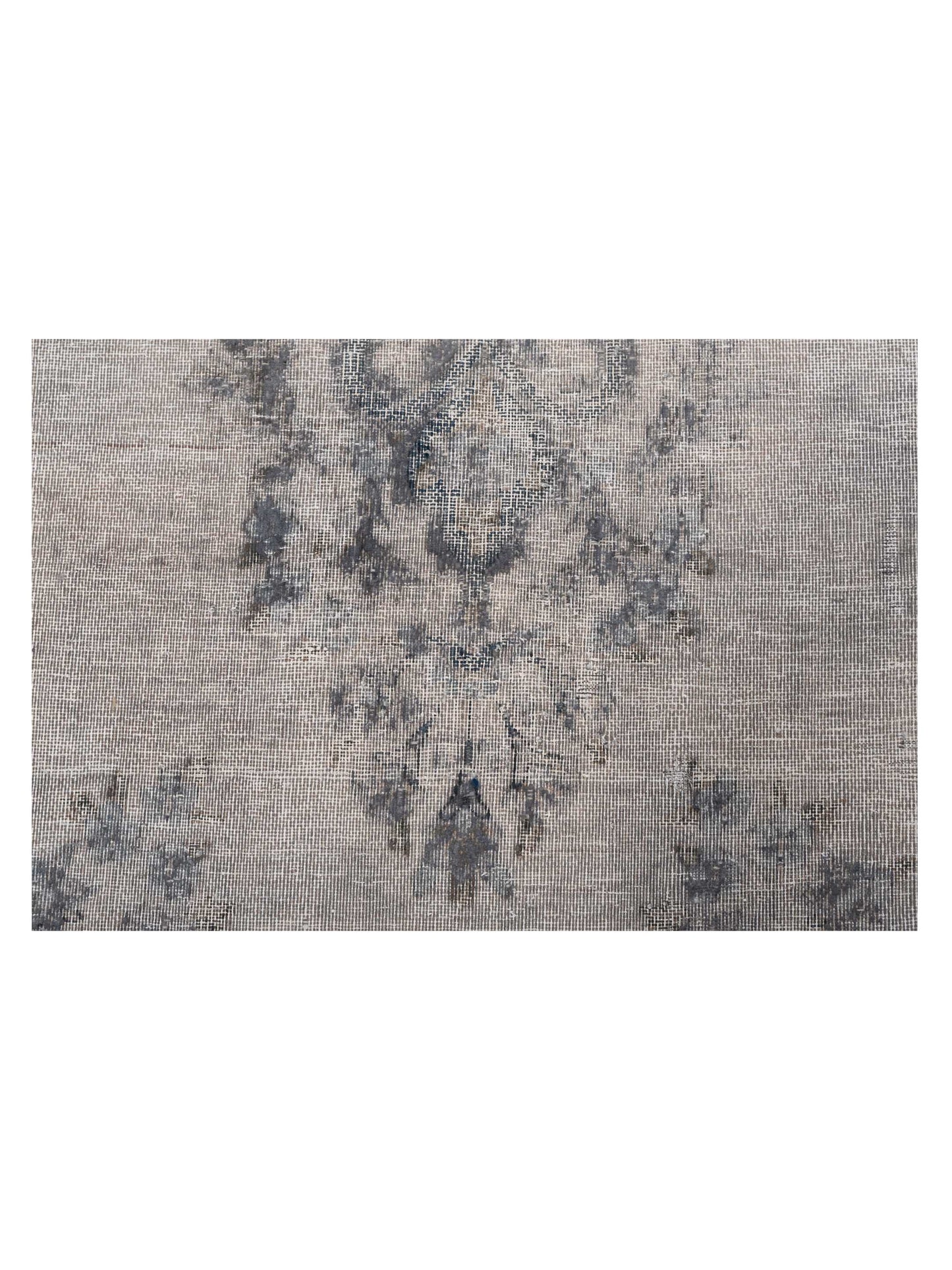 Vintage 133203 Gray 9.9x13.9 Hand Knotted Rug
