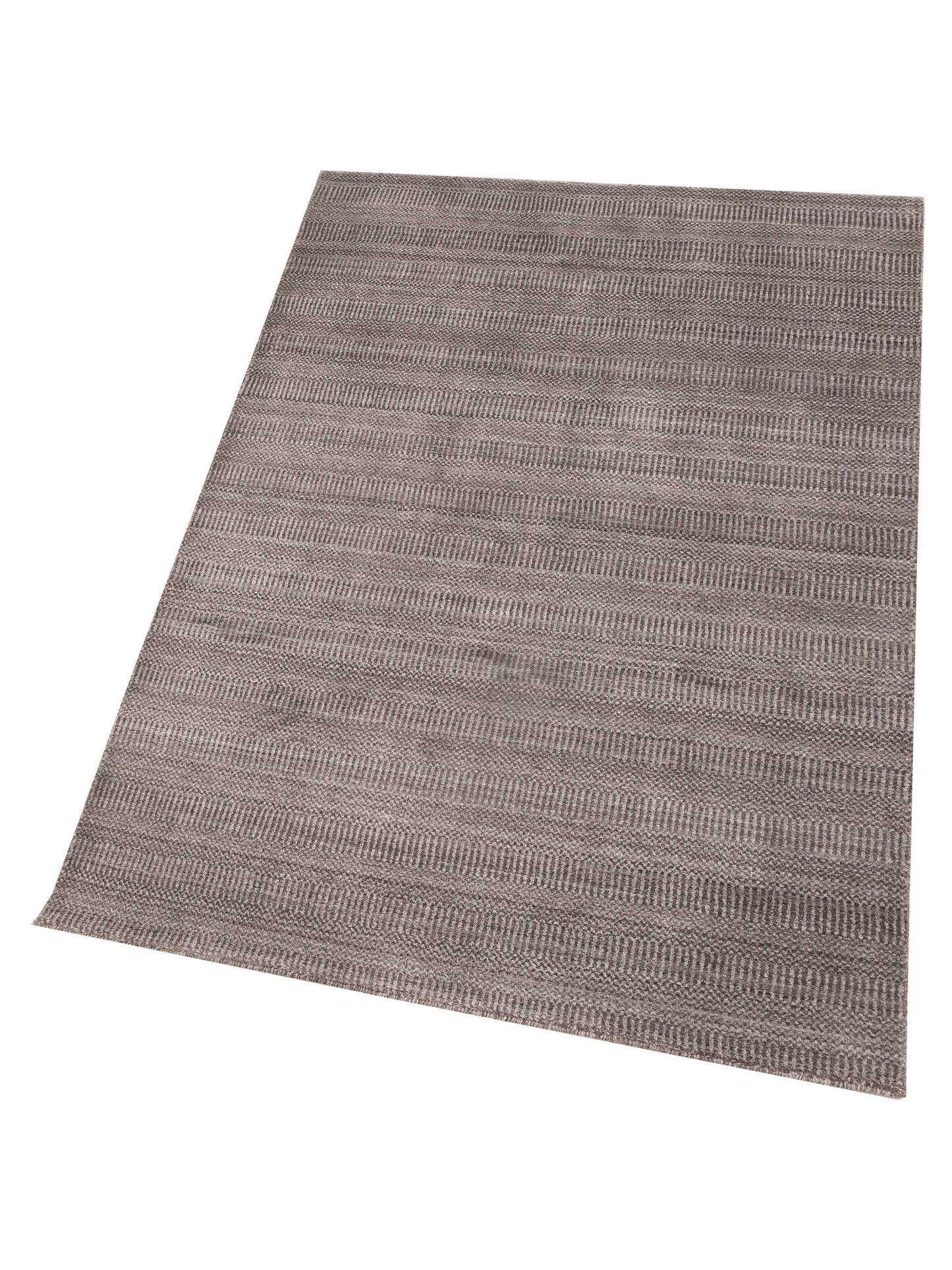 Himalayan 134423 Gray 4x6 Hand Knotted Rug