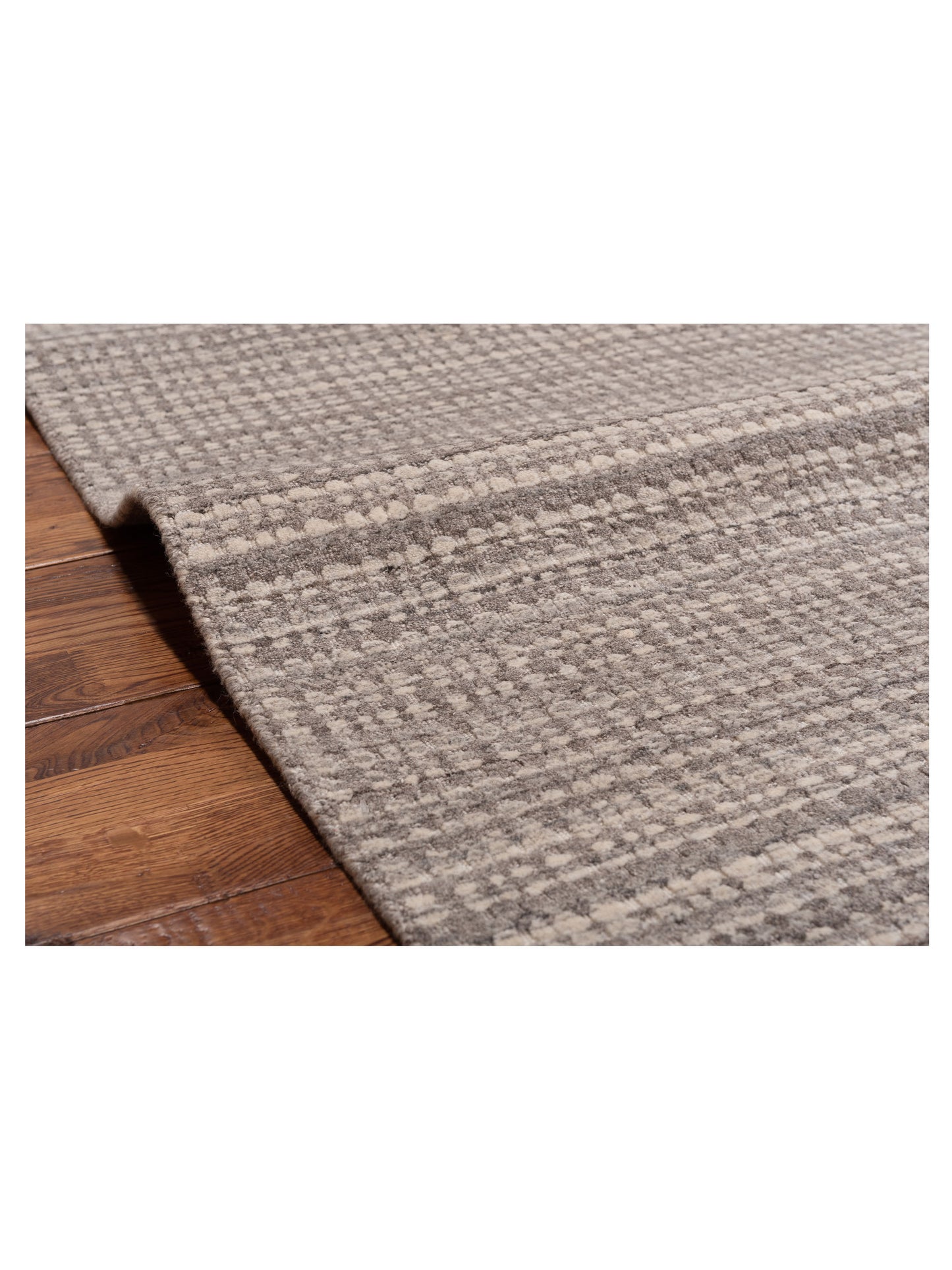 Himalayan 134448 Gray Ivory 3x5 Hand Knotted Rug