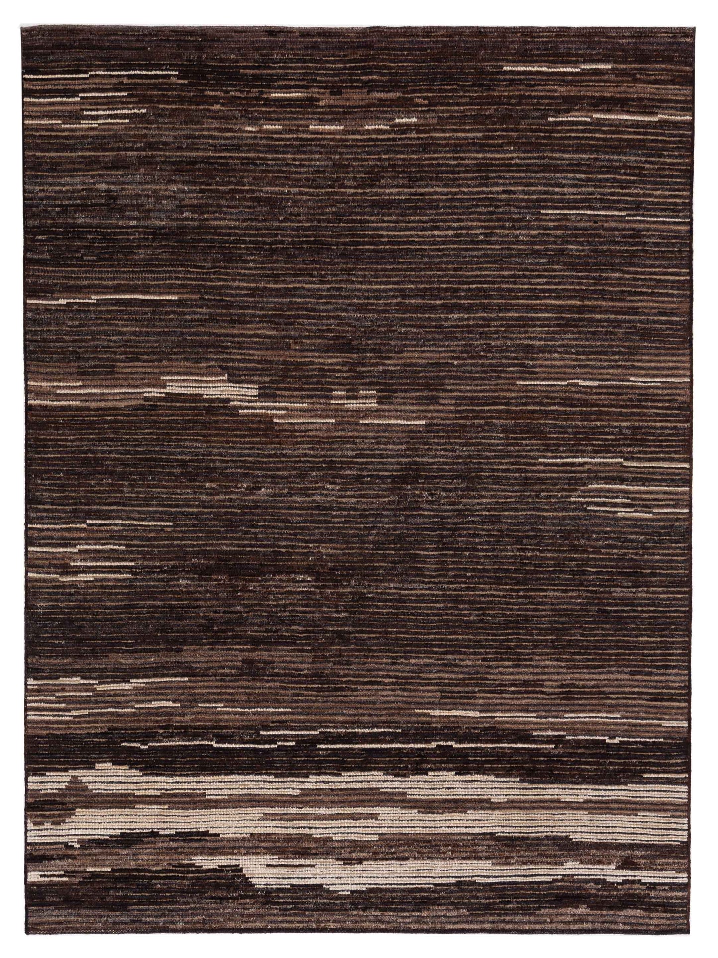 Pasha Atlas Charcoal Brown Contemporary
