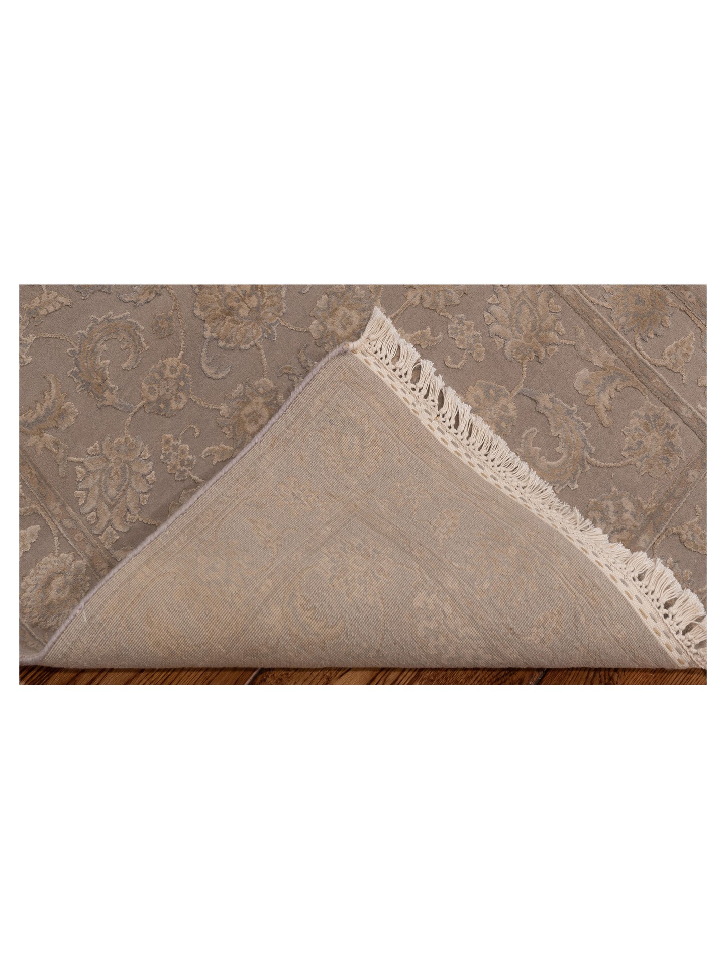 Imperial Silk 135474 Gray 2.7x7.11 Hand Knotted Rug