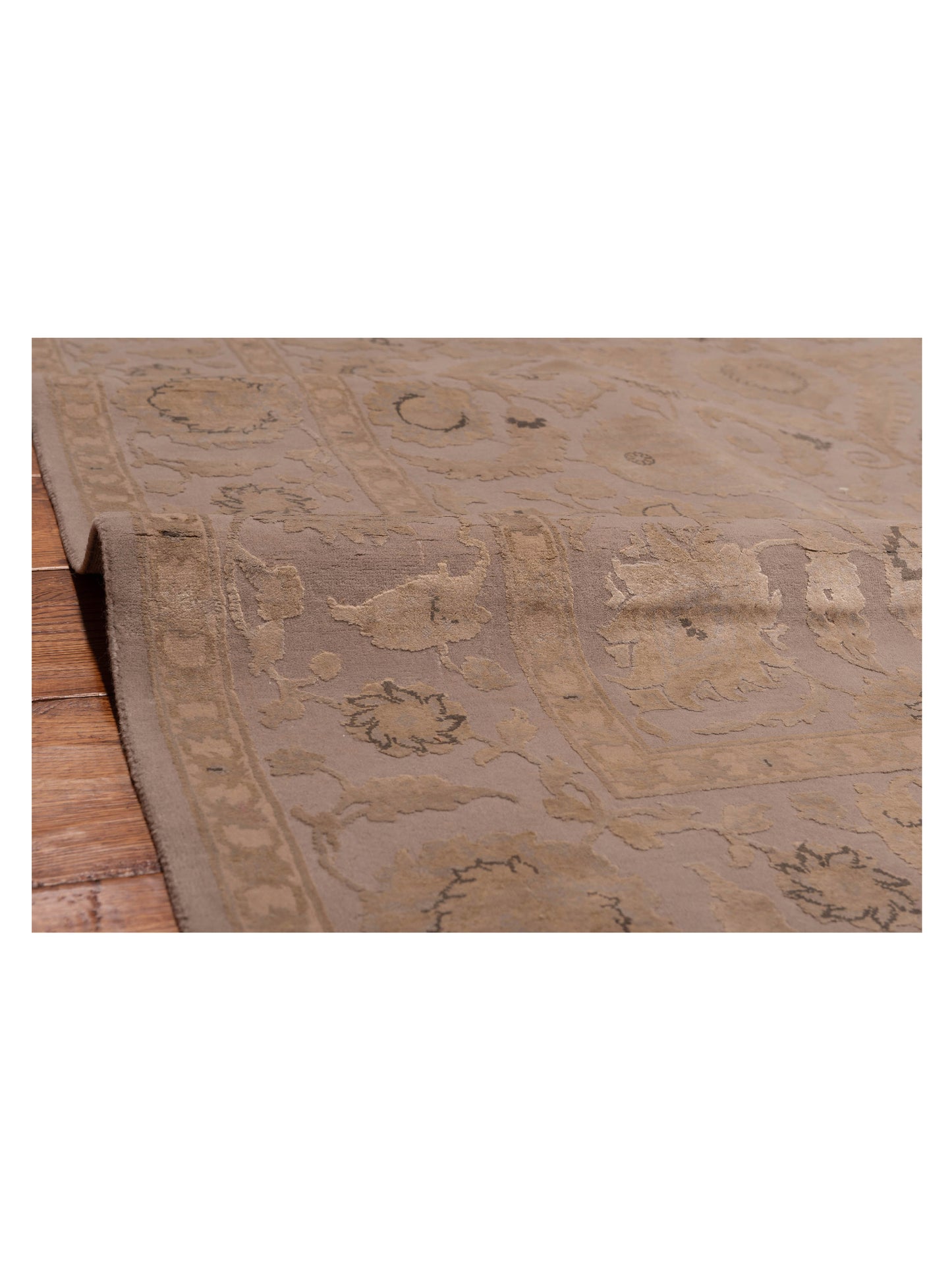 Imperial Silk 135495 Silver Silver 6x9.9 Hand Knotted Rug