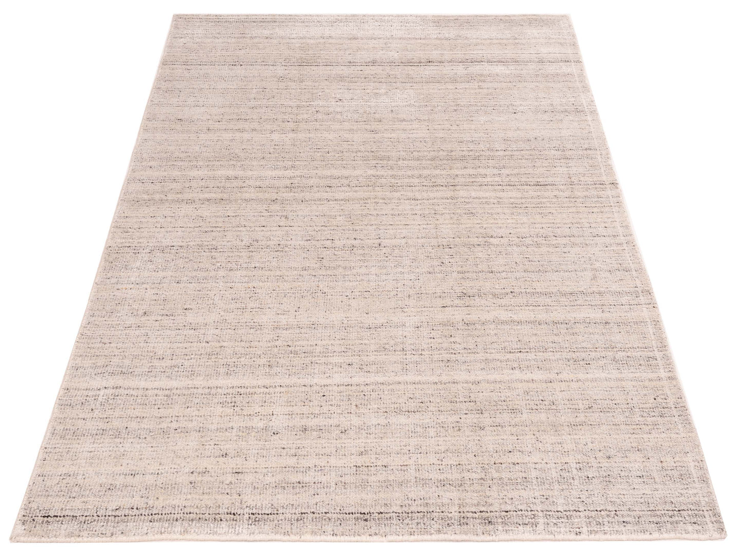 Fulya 135525 Ivory Gray 5x8 Hand Loomed Rug