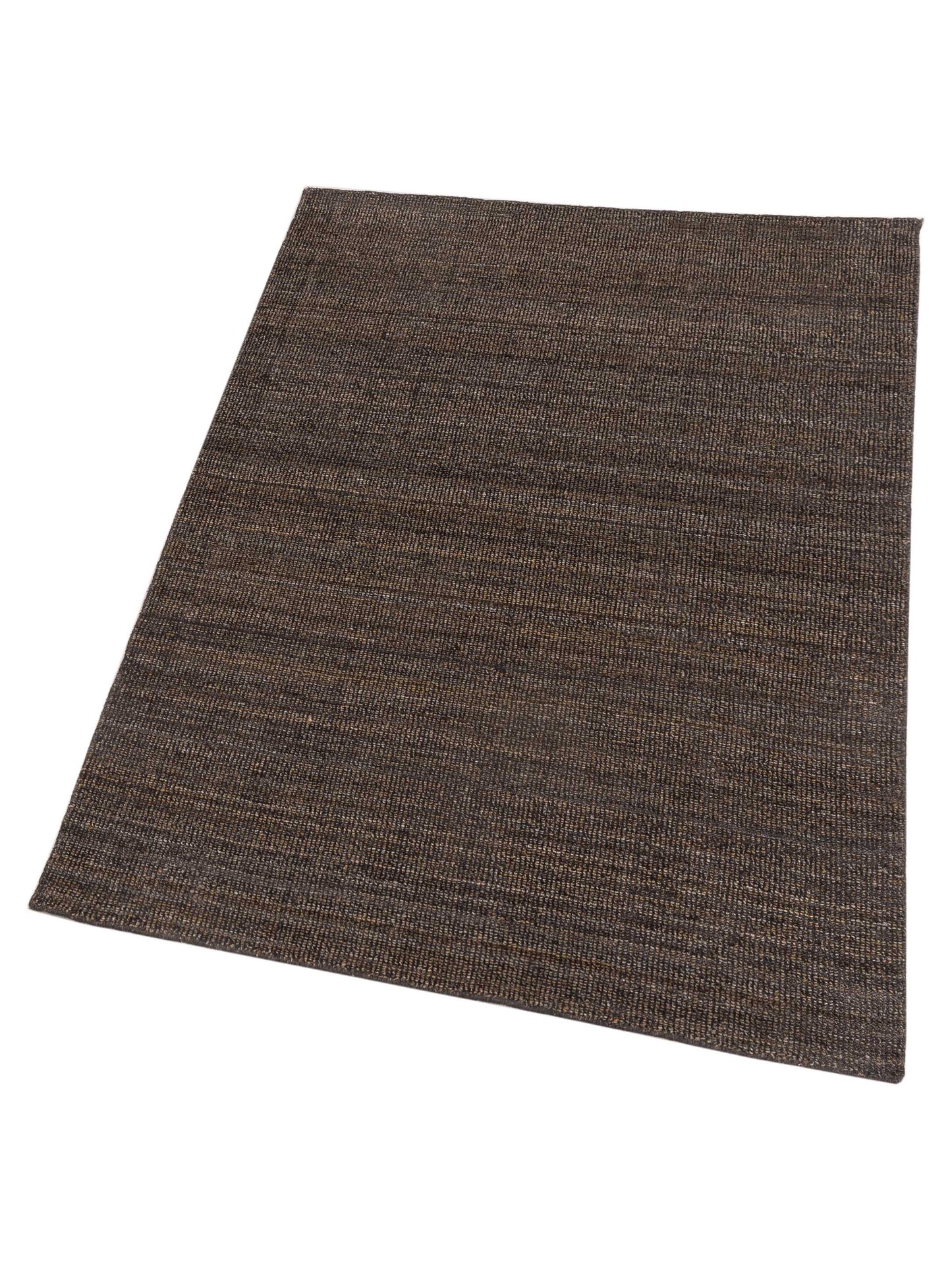Himalayan 135573 Dark Brown 4x6 Hand Knotted Rug
