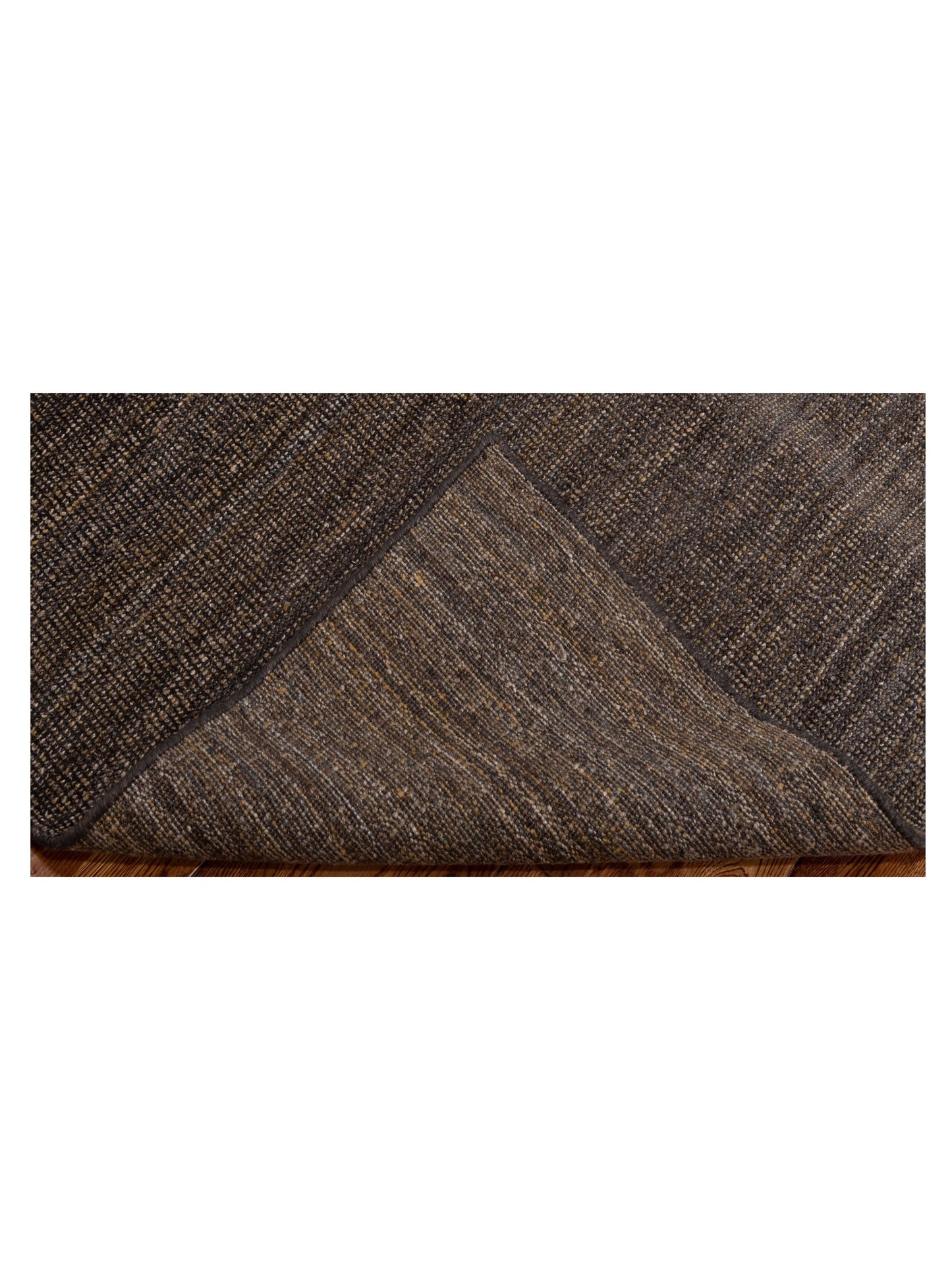 Himalayan 135573 Dark Brown 4x6 Hand Knotted Rug