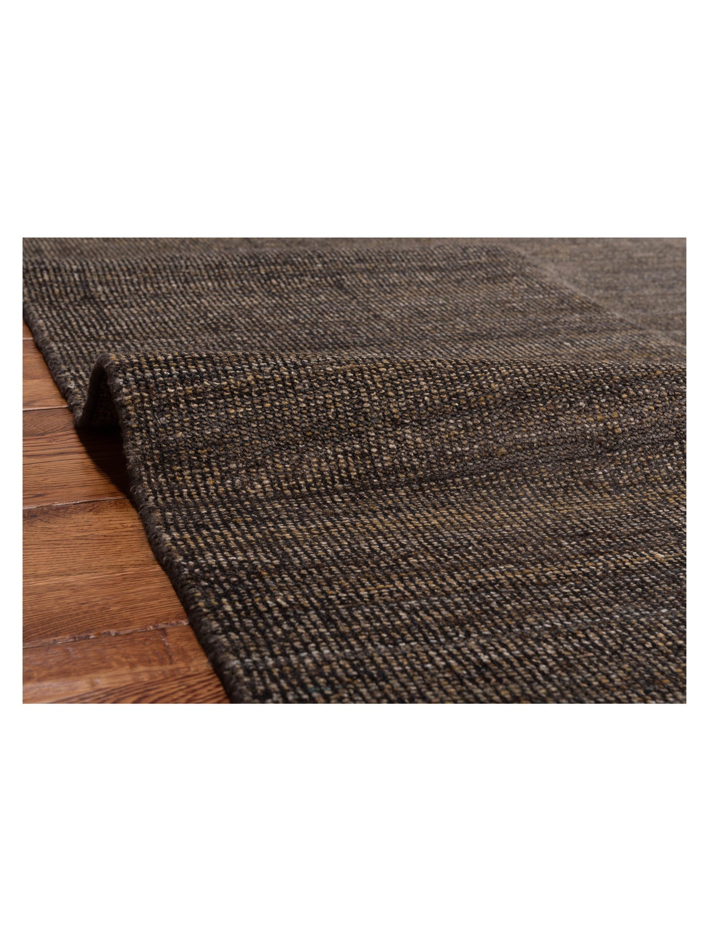 Himalayan 135573 Dark Brown 4x6 Hand Knotted Rug