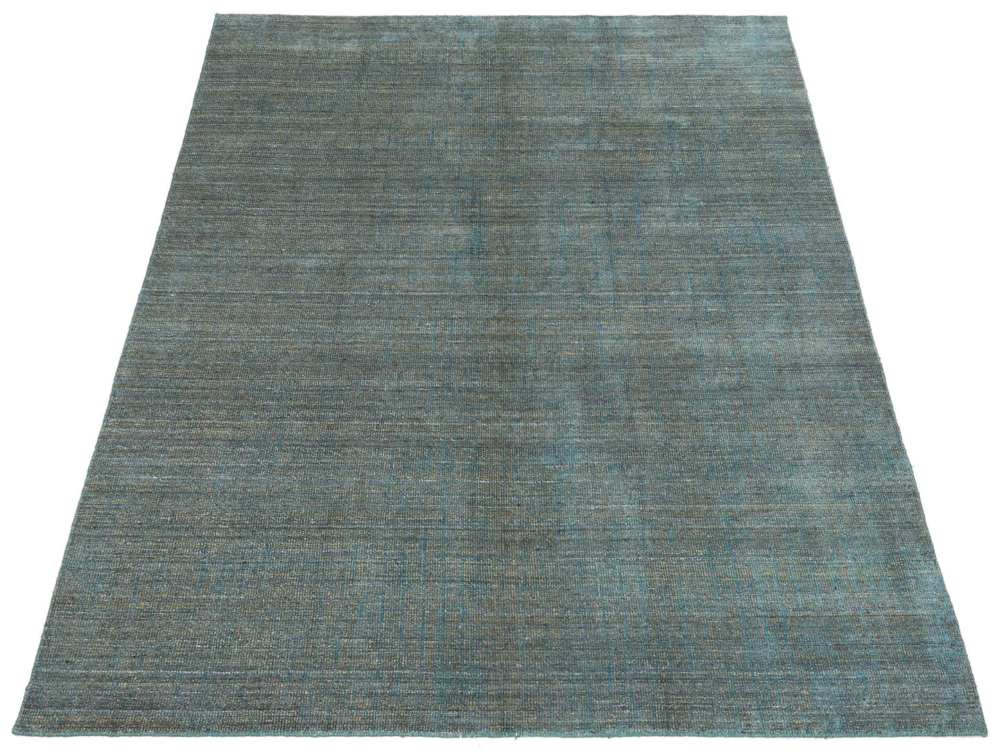 Fulya 135603 Teal Green 8x10 Hand Loomed Rug