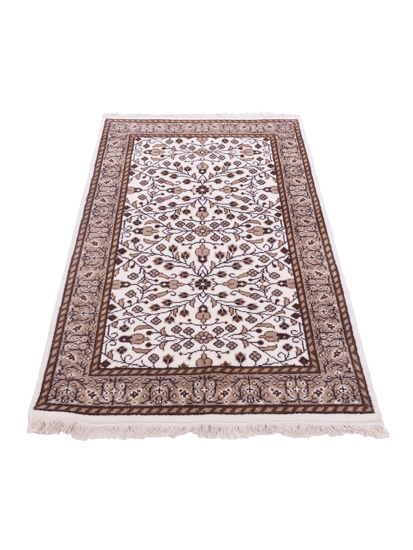 Kayseri 137104 Ivory Gold 3.1x5 Hand Knotted Rug