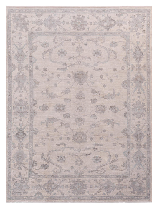 Anadol Angora Oushak  Ivory Ivory Traditional