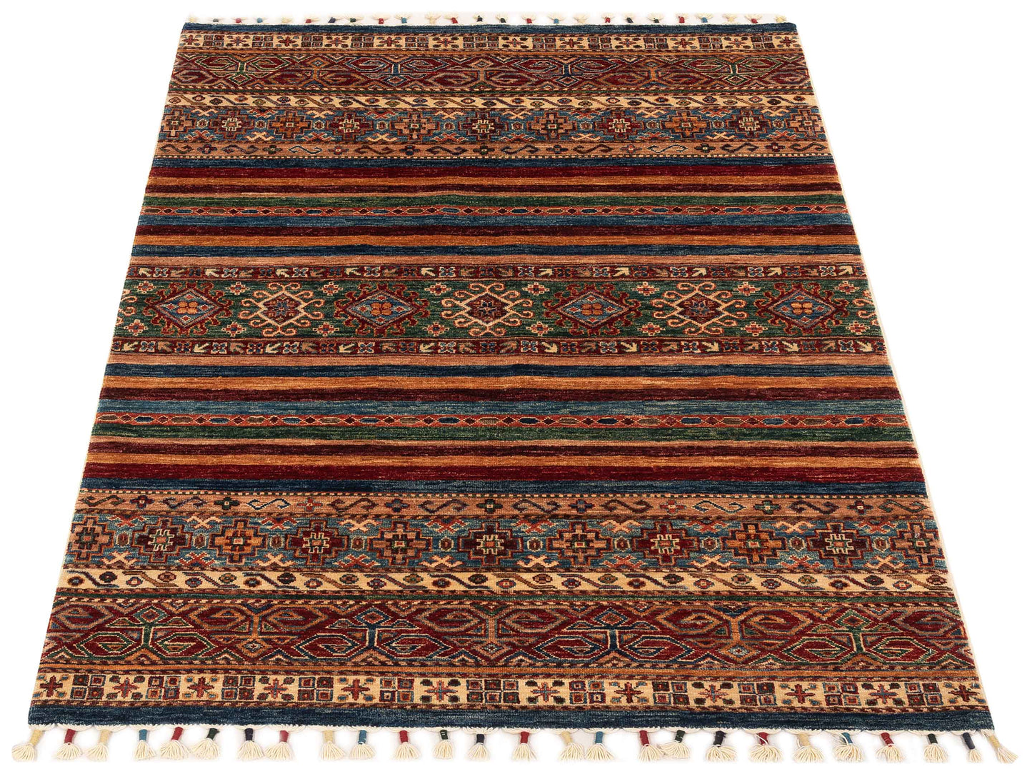 Horosan 139335 Multi 4.1x5.8 Hand Knotted Rug