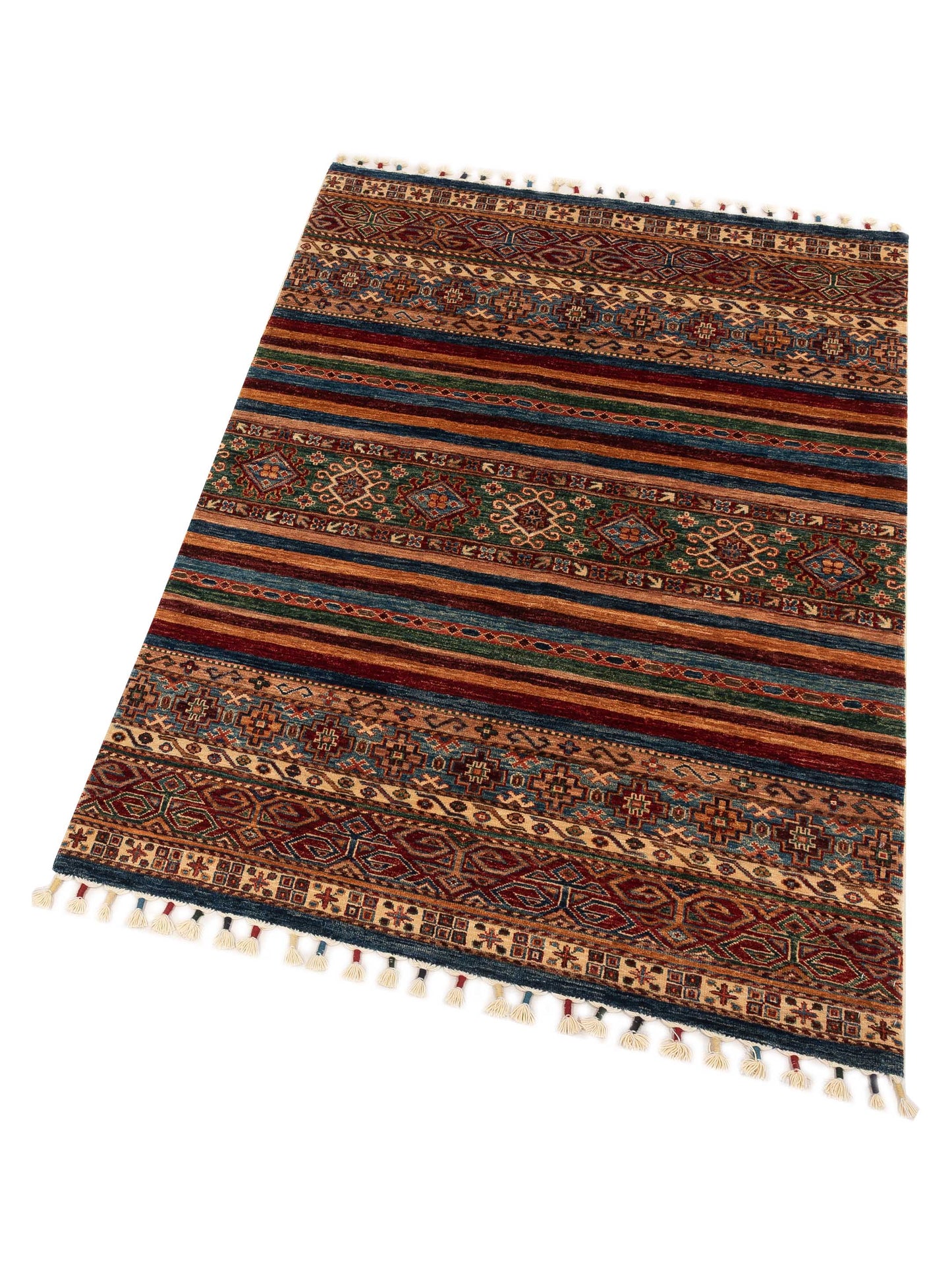 Horosan 139335 Multi 4.1x5.8 Hand Knotted Rug