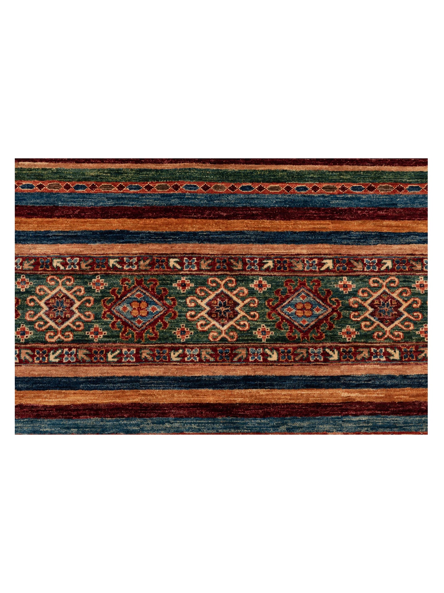 Horosan 139335 Multi 4.1x5.8 Hand Knotted Rug