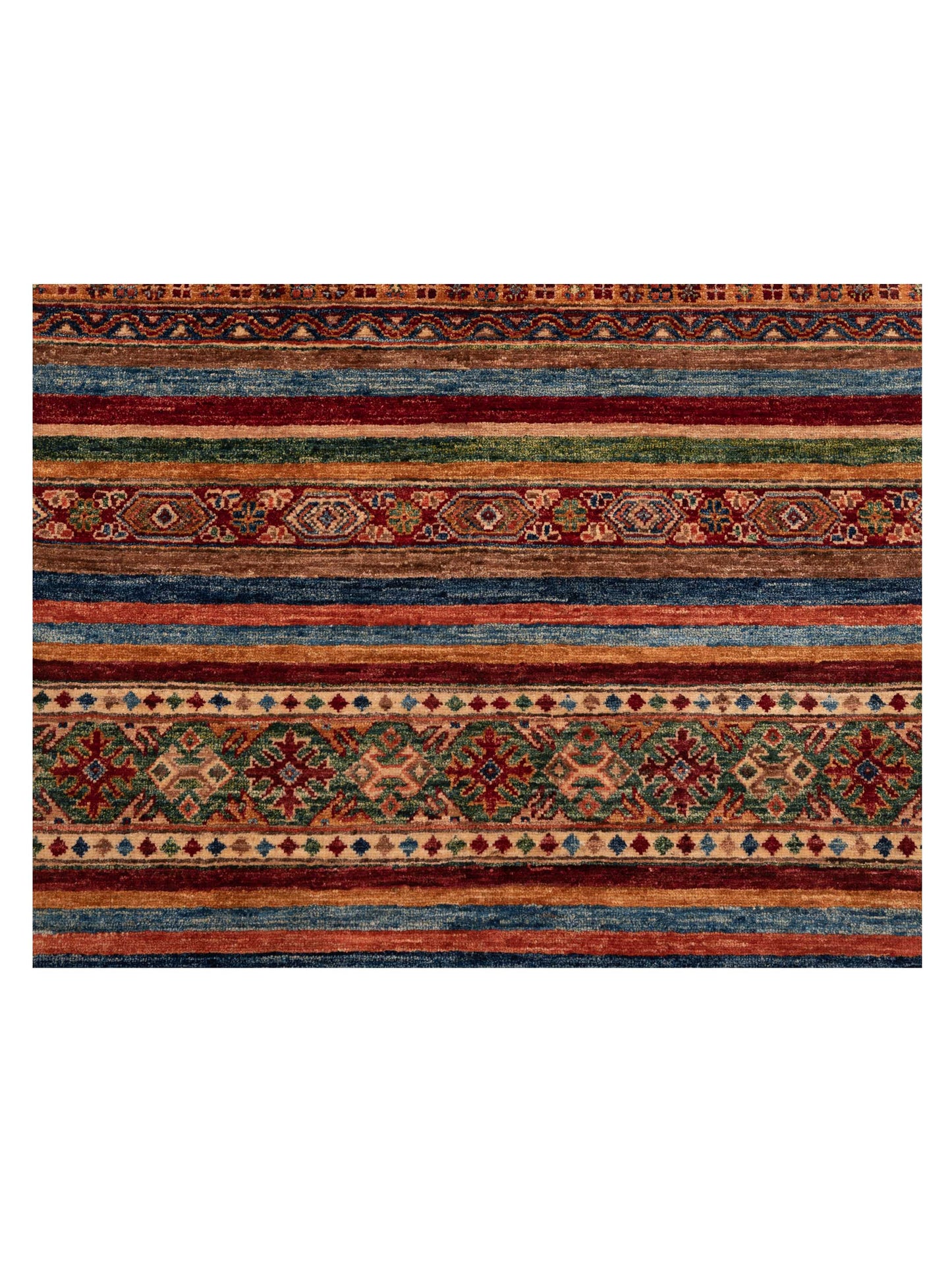 Horosan 139338 Multi 3.5x5.2 Hand Knotted Rug