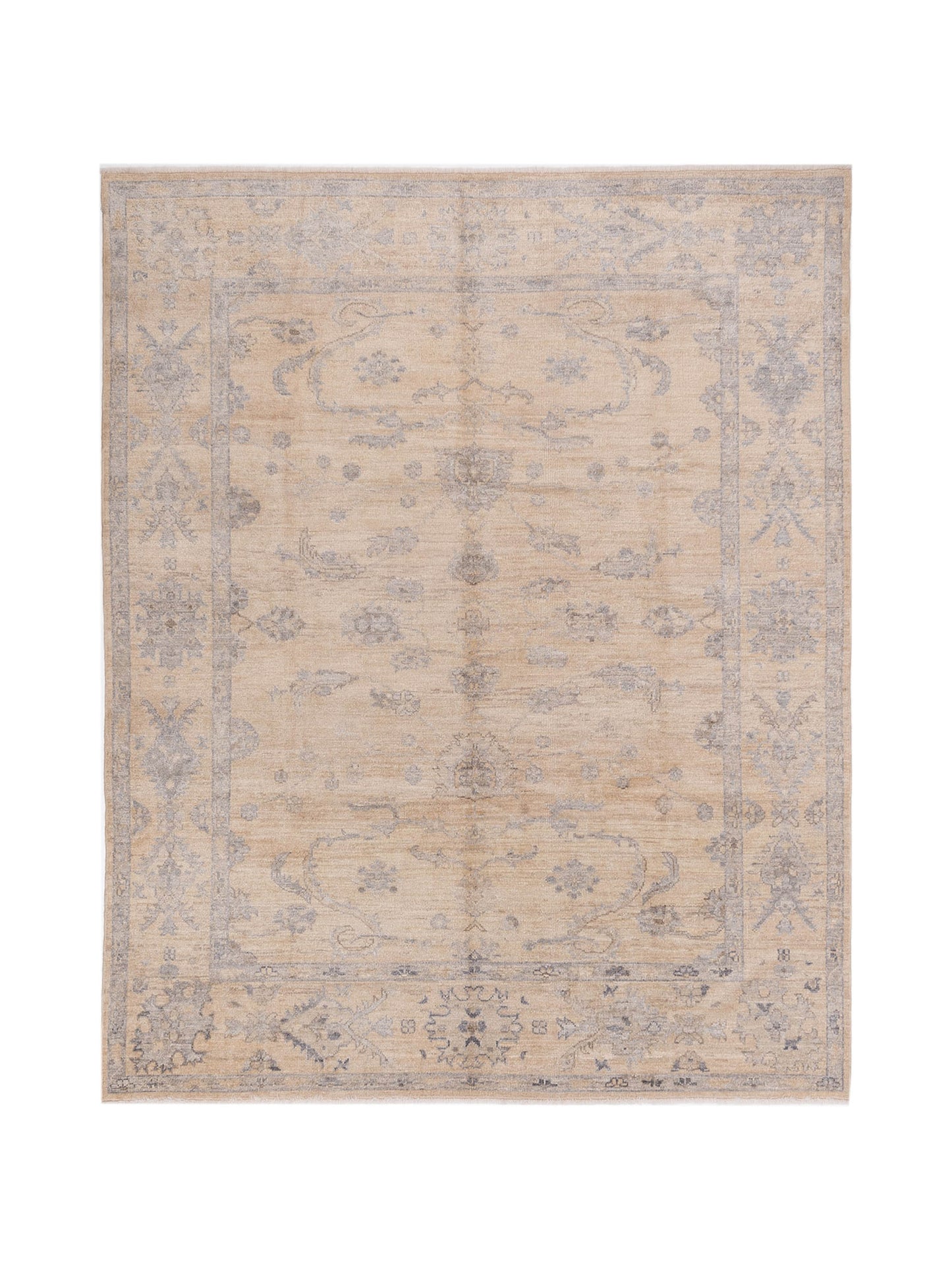 Anadol Angora Oushak Ivory Ivory Traditional