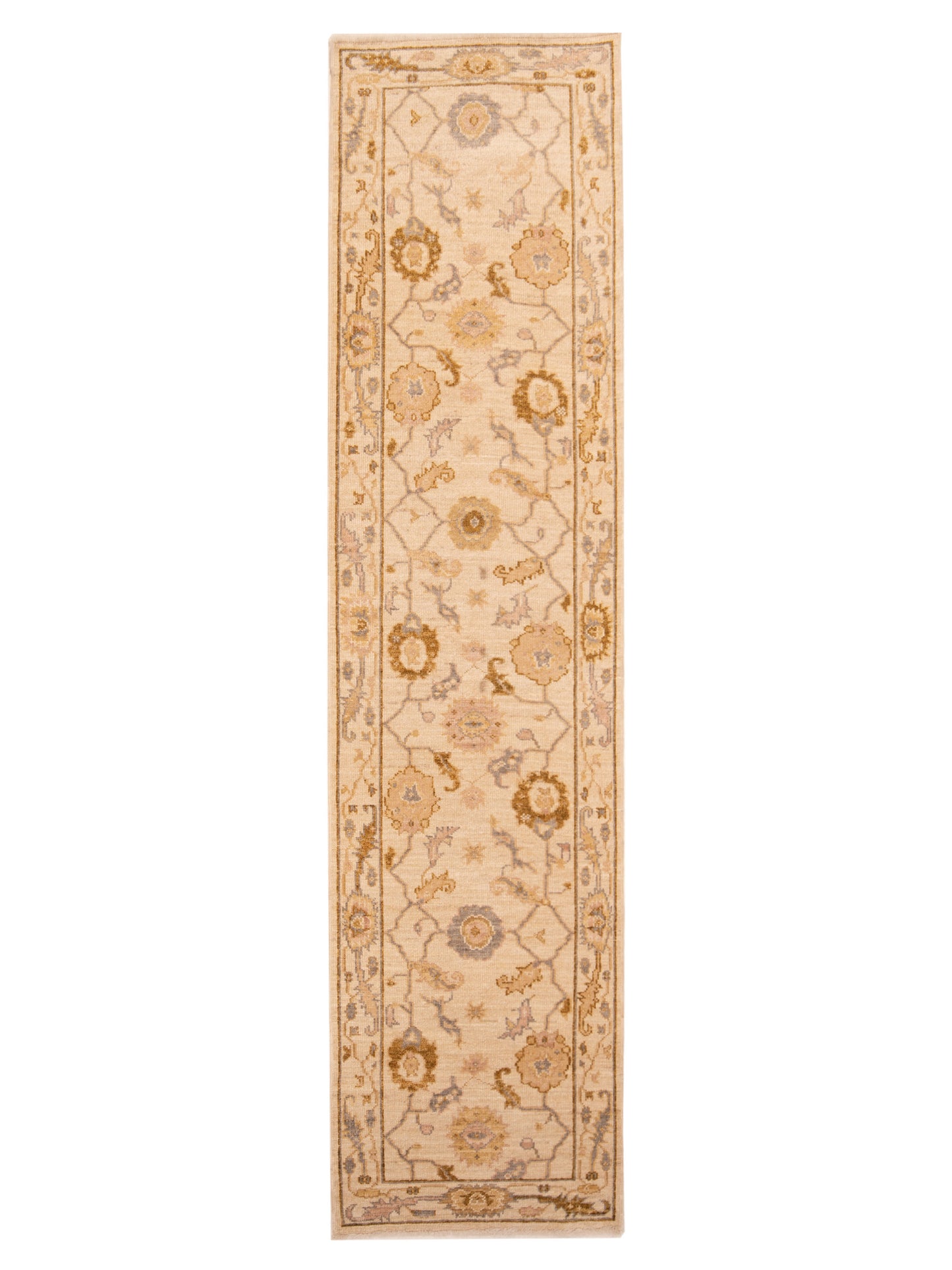 Anadol Angora Oushak Ivory Ivory Traditional