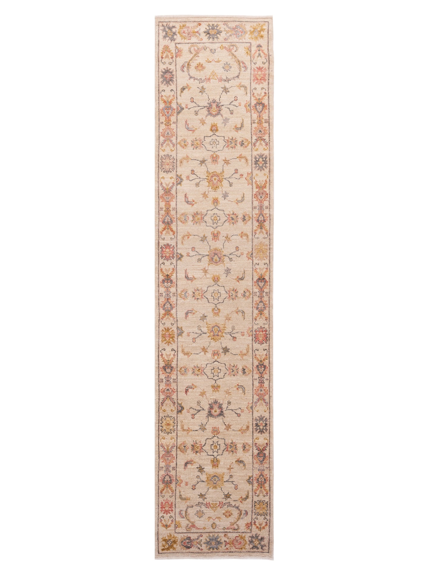 Anadol Angora Oushak Ivory Ivory Traditional