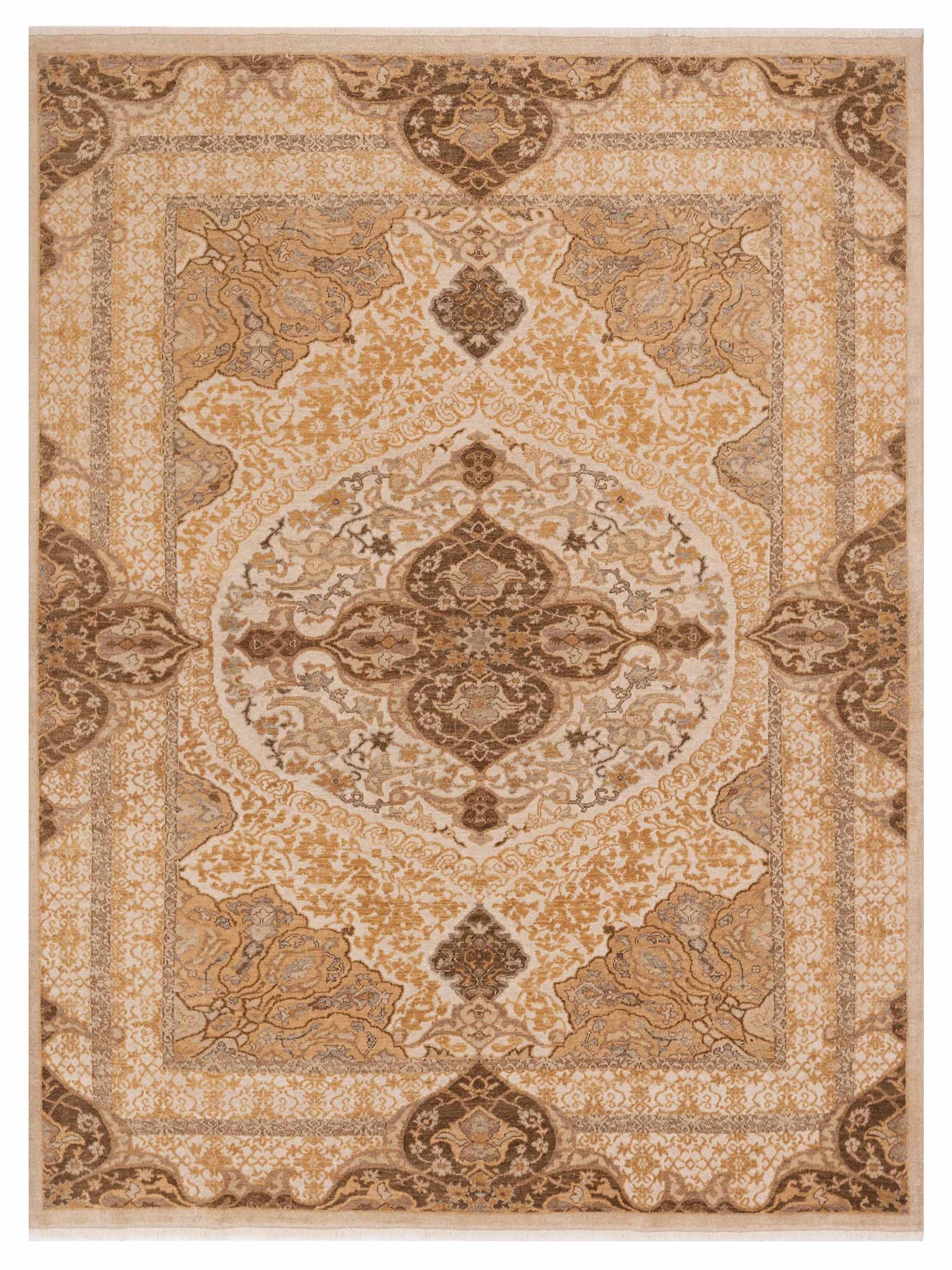 Anadol Angora Oushak  Ivory Gold Transitional