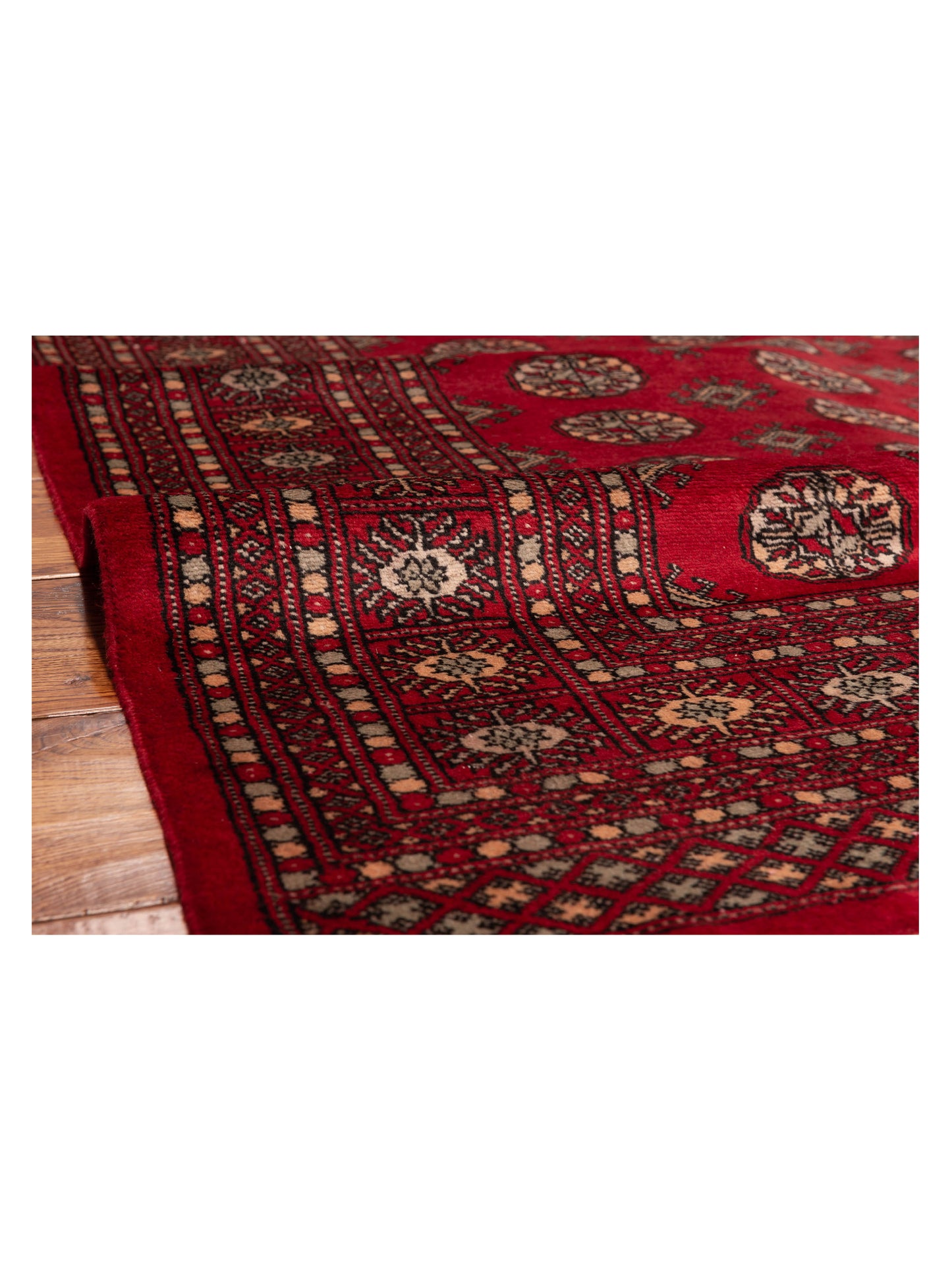 Bokhara 141406 Red 6.1x8.8 Hand Knotted Rug
