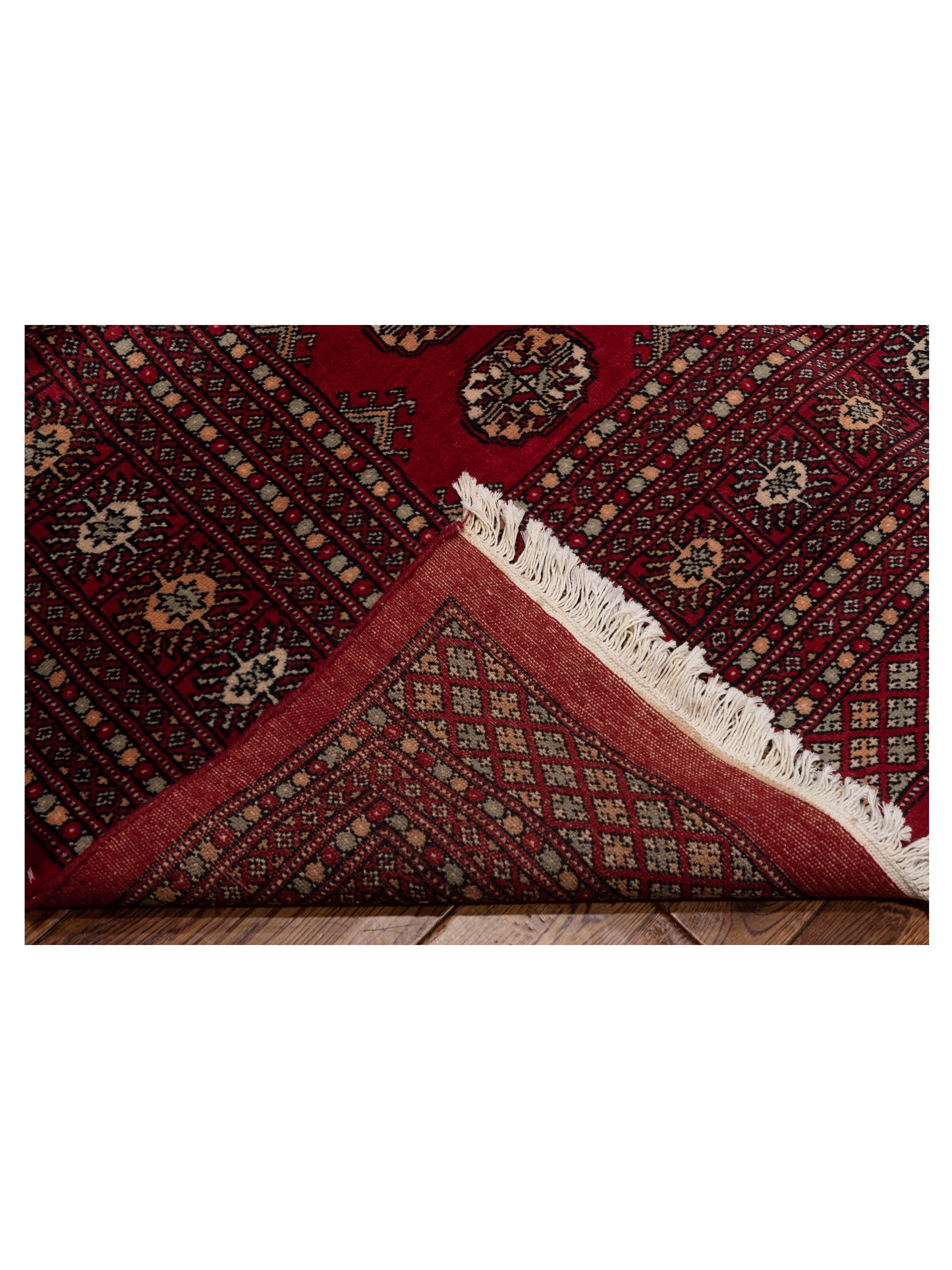 Bokhara 141422 Red Red 9.1x11.11 Hand Knotted Rug