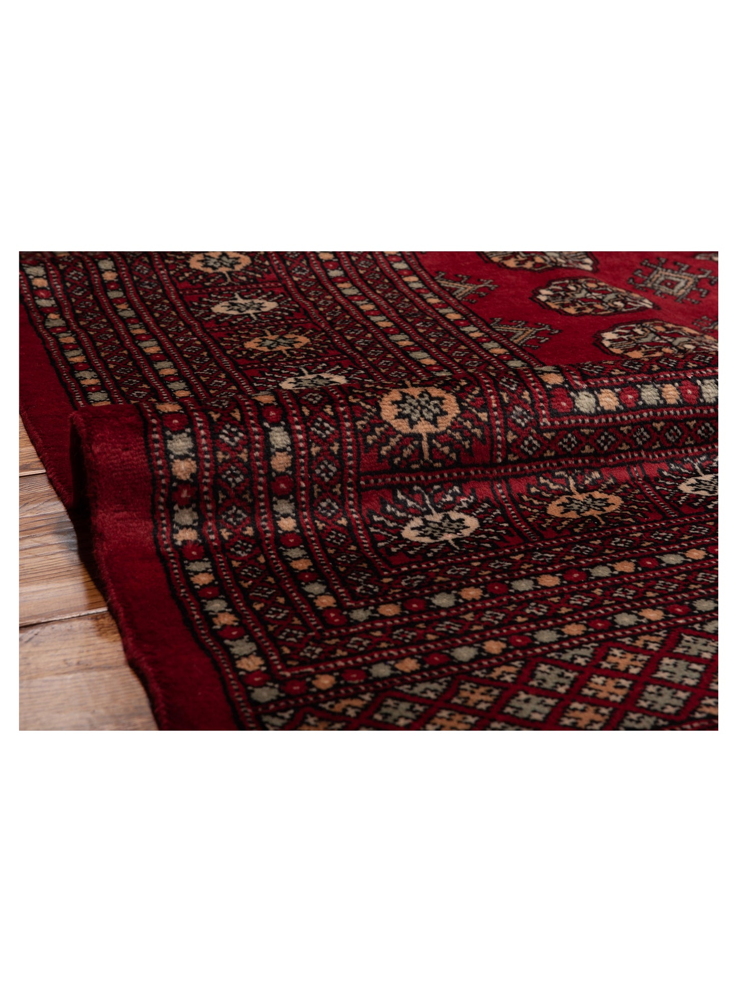 Bokhara 141422 Red Red 9.1x11.11 Hand Knotted Rug