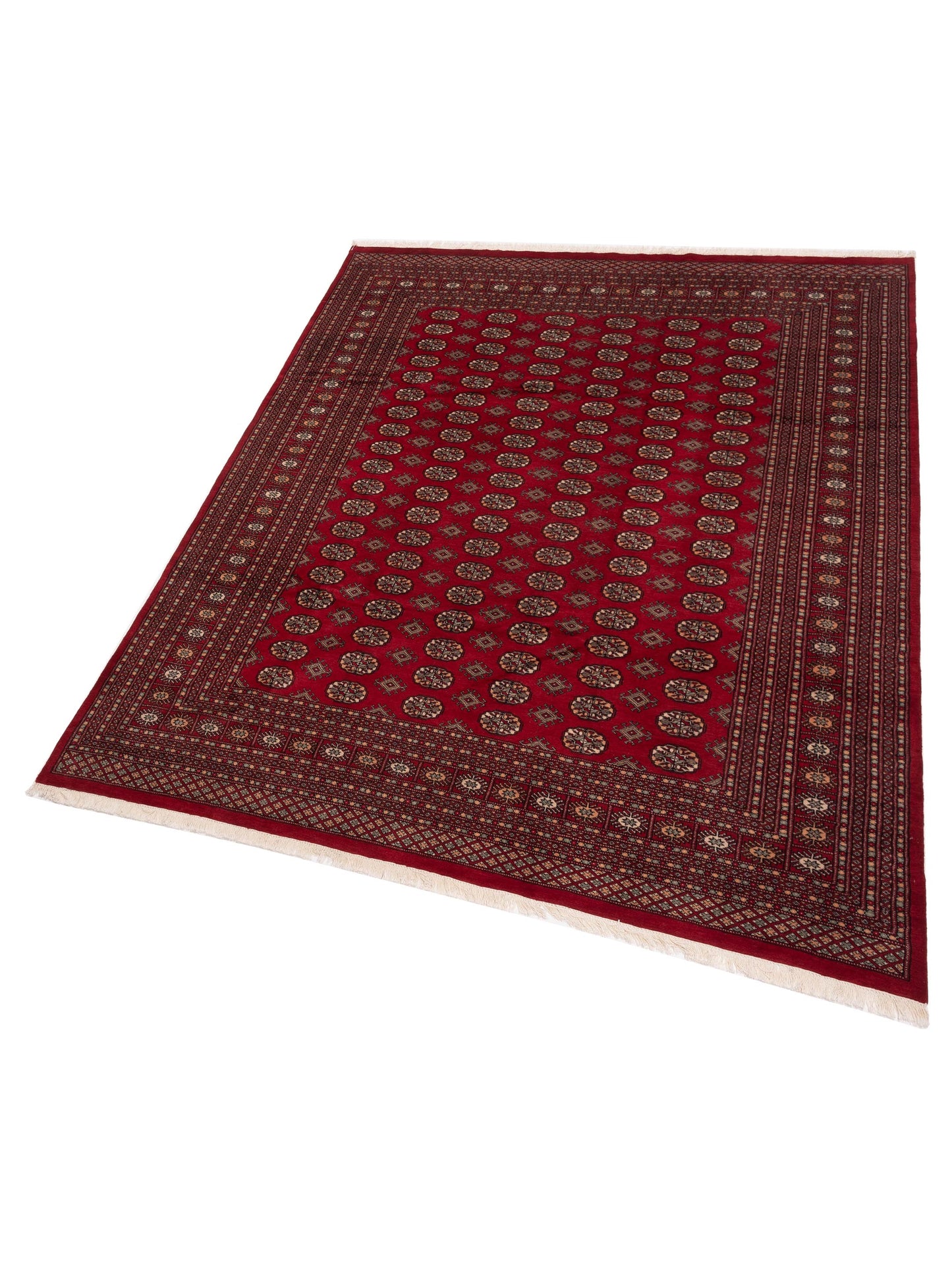Bokhara 141423 Red Red 9.1x11.9 Hand Knotted Rug