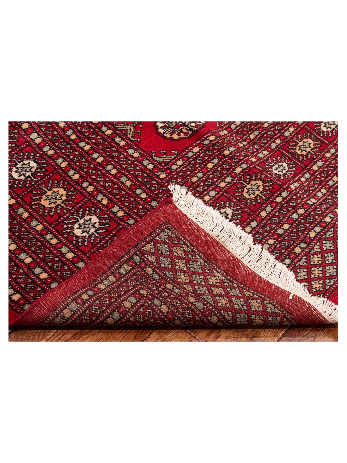 Bokhara 141423 Red Red 9.1x11.9 Hand Knotted Rug