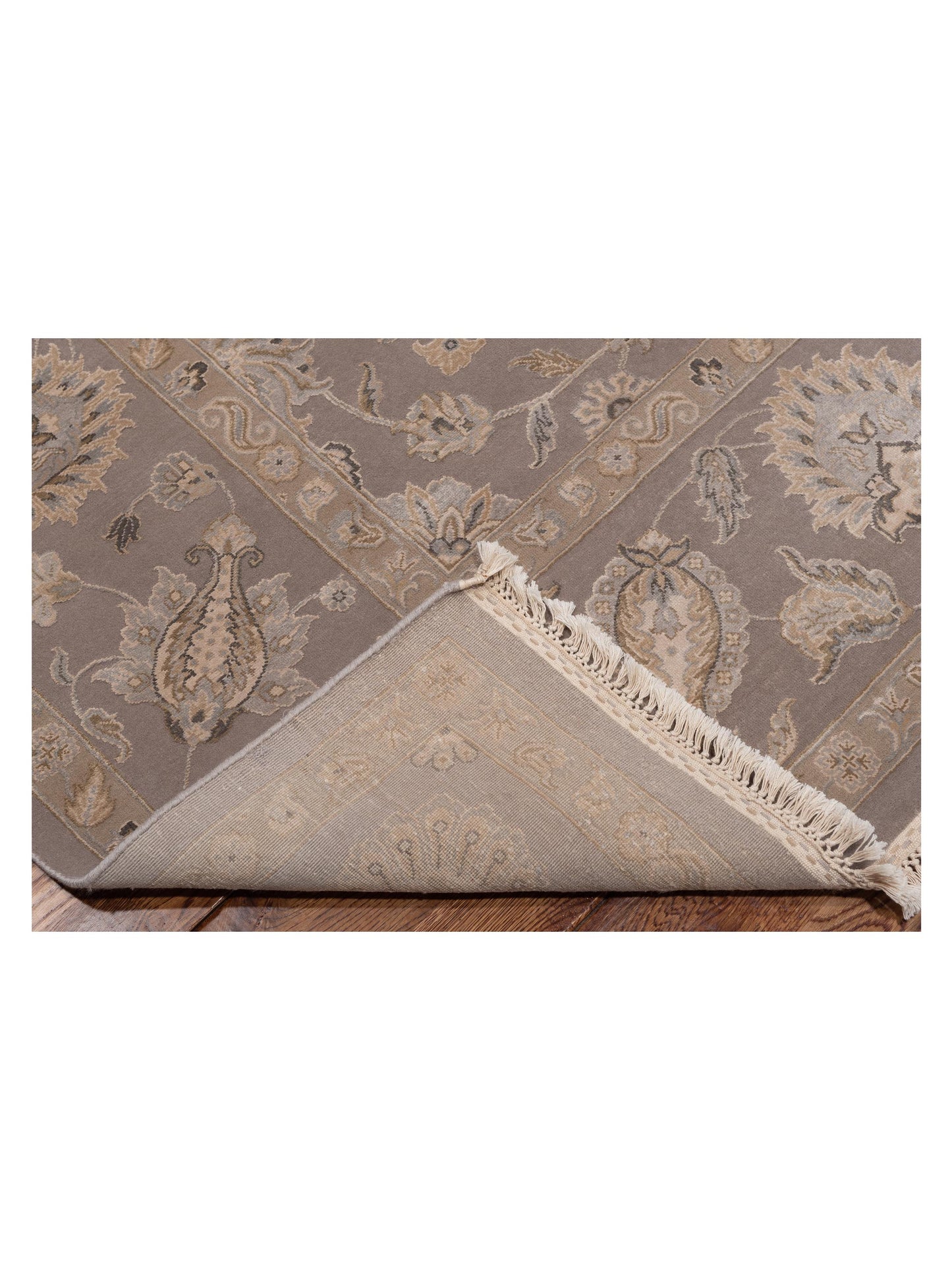 Imperial Silk 141441 Silver 8x10.1 Hand Knotted Rug
