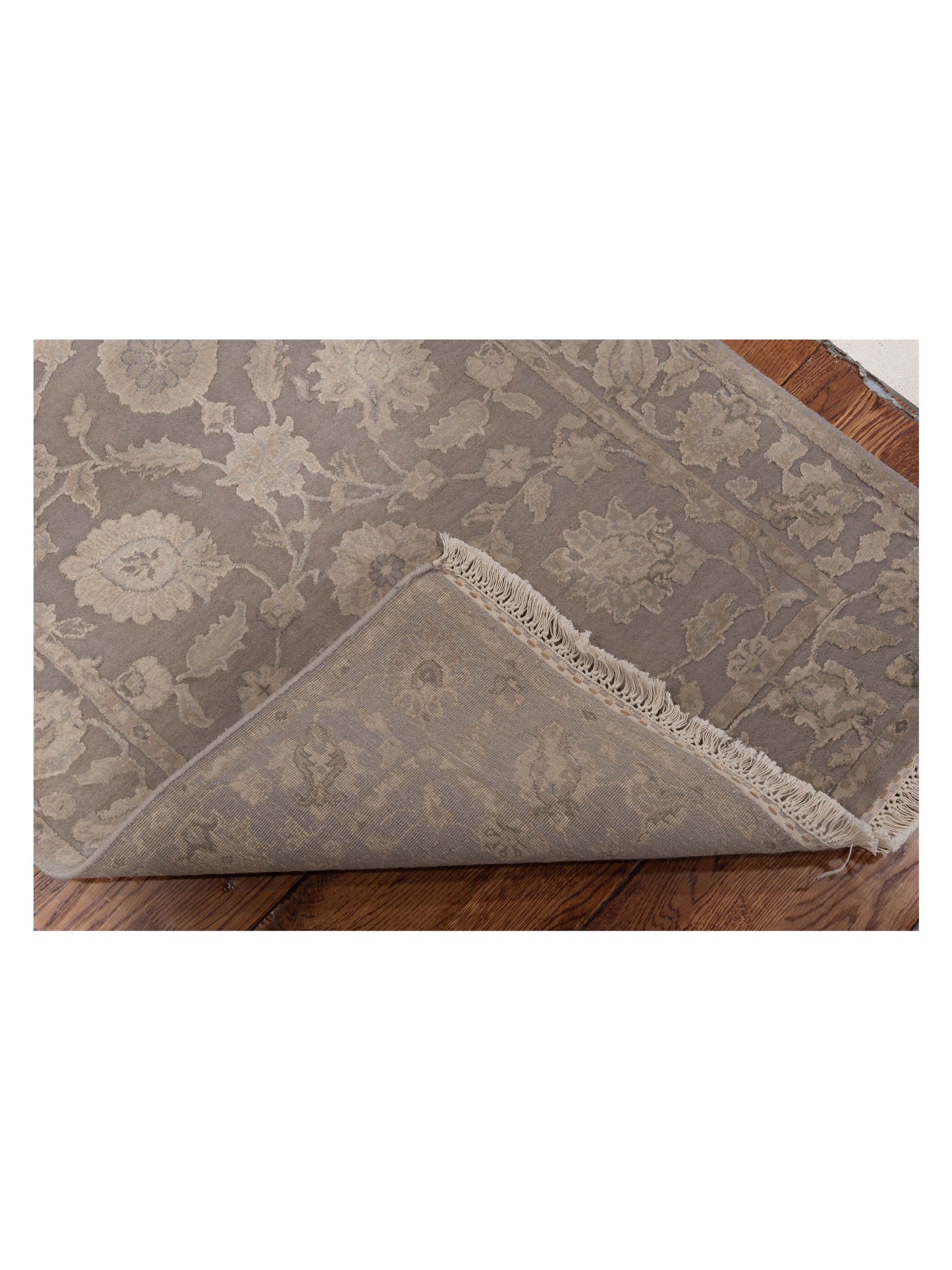 Imperial Silk 141444 Gray Gray 2.7x10.2 Hand Knotted Rug
