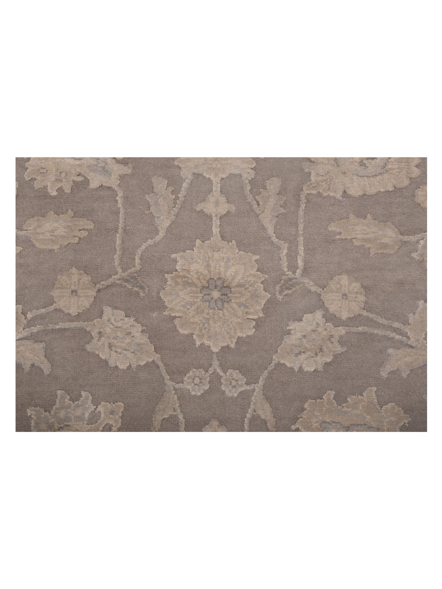 Imperial Silk 141444 Gray Gray 2.7x10.2 Hand Knotted Rug