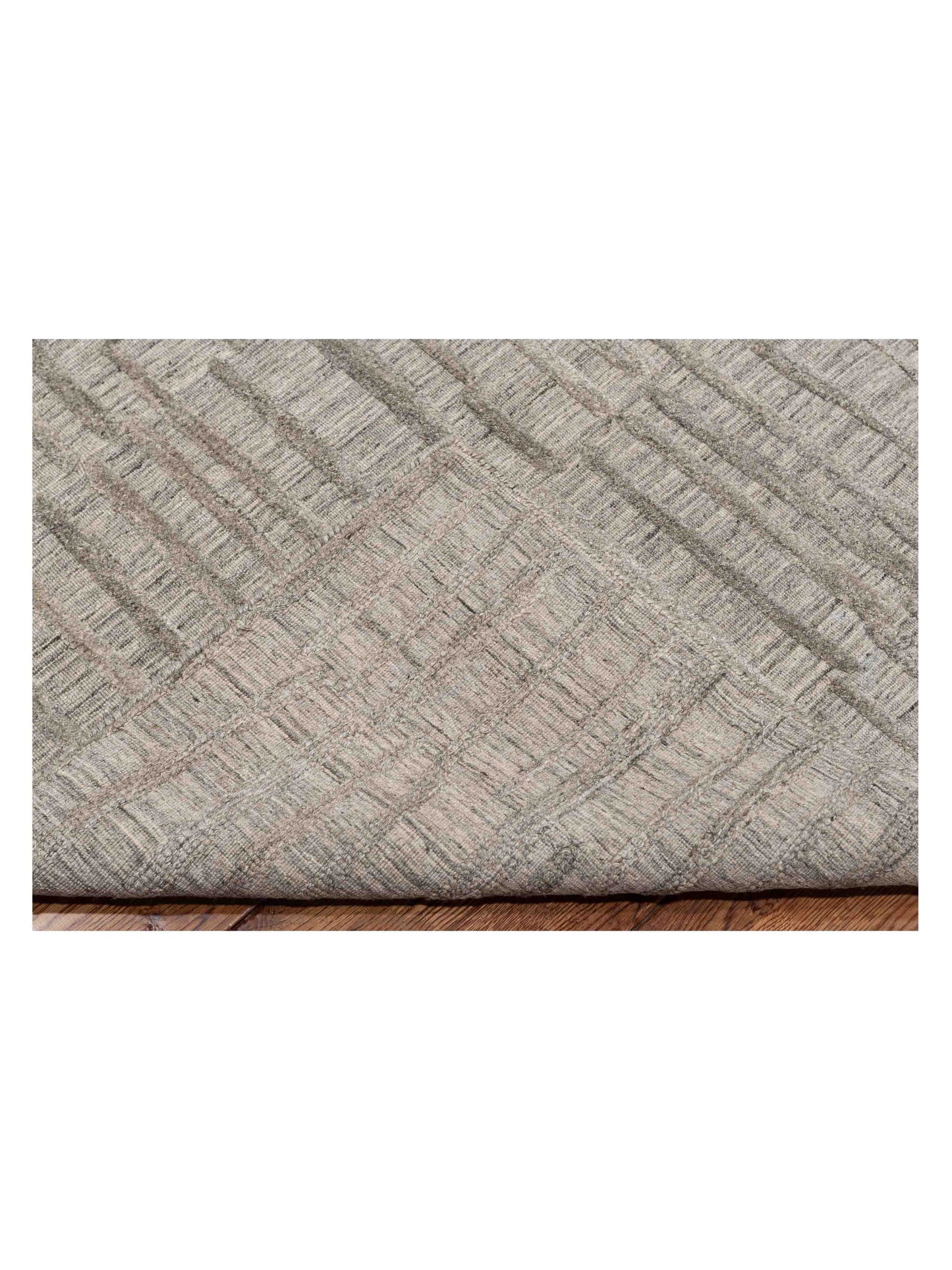 Himalayan 142558 Silver 7.11x10 Hand Knotted Rug