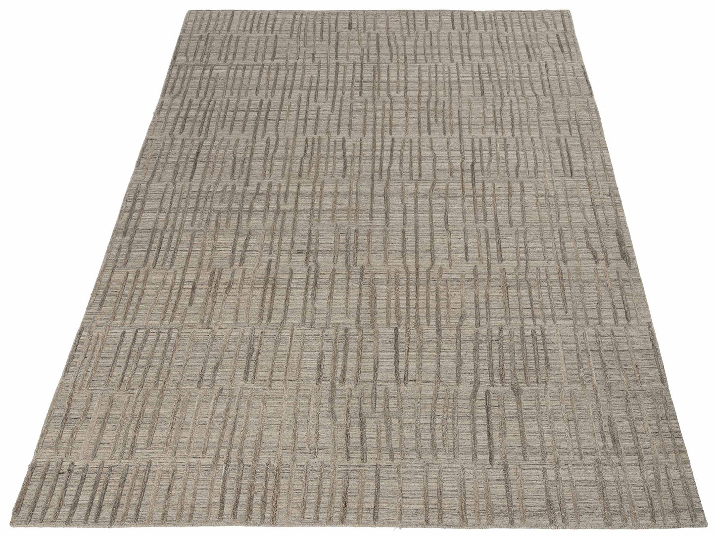 Himalayan 142561 Silver 8.1x10.3 Hand Knotted Rug