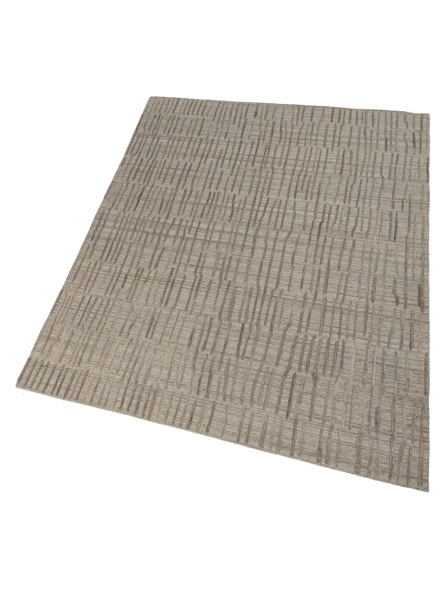 Himalayan 142561 Silver 8.1x10.3 Hand Knotted Rug