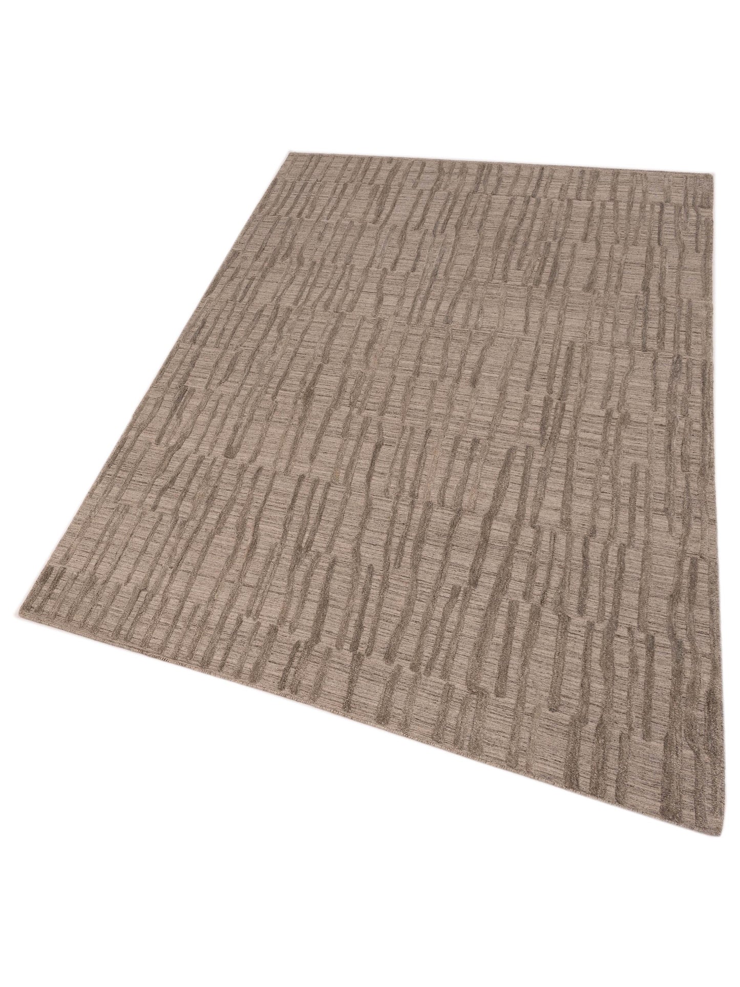 Himalayan 142565 Silver 5.11x9.2 Hand Knotted Rug