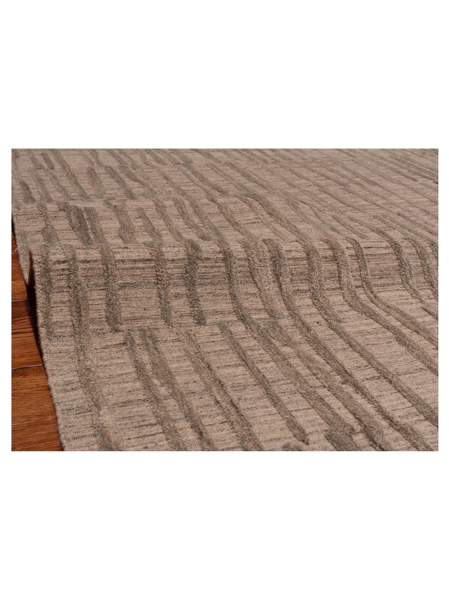 Himalayan 142565 Silver 5.11x9.2 Hand Knotted Rug