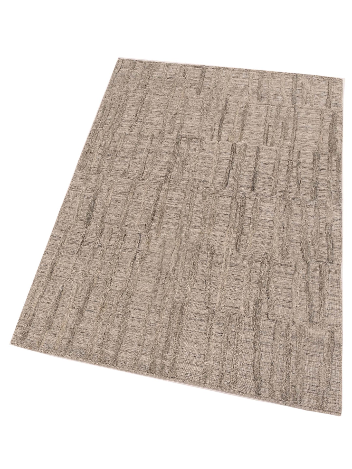 Himalayan 142573 Silver 3.10x5.11 Hand Knotted Rug