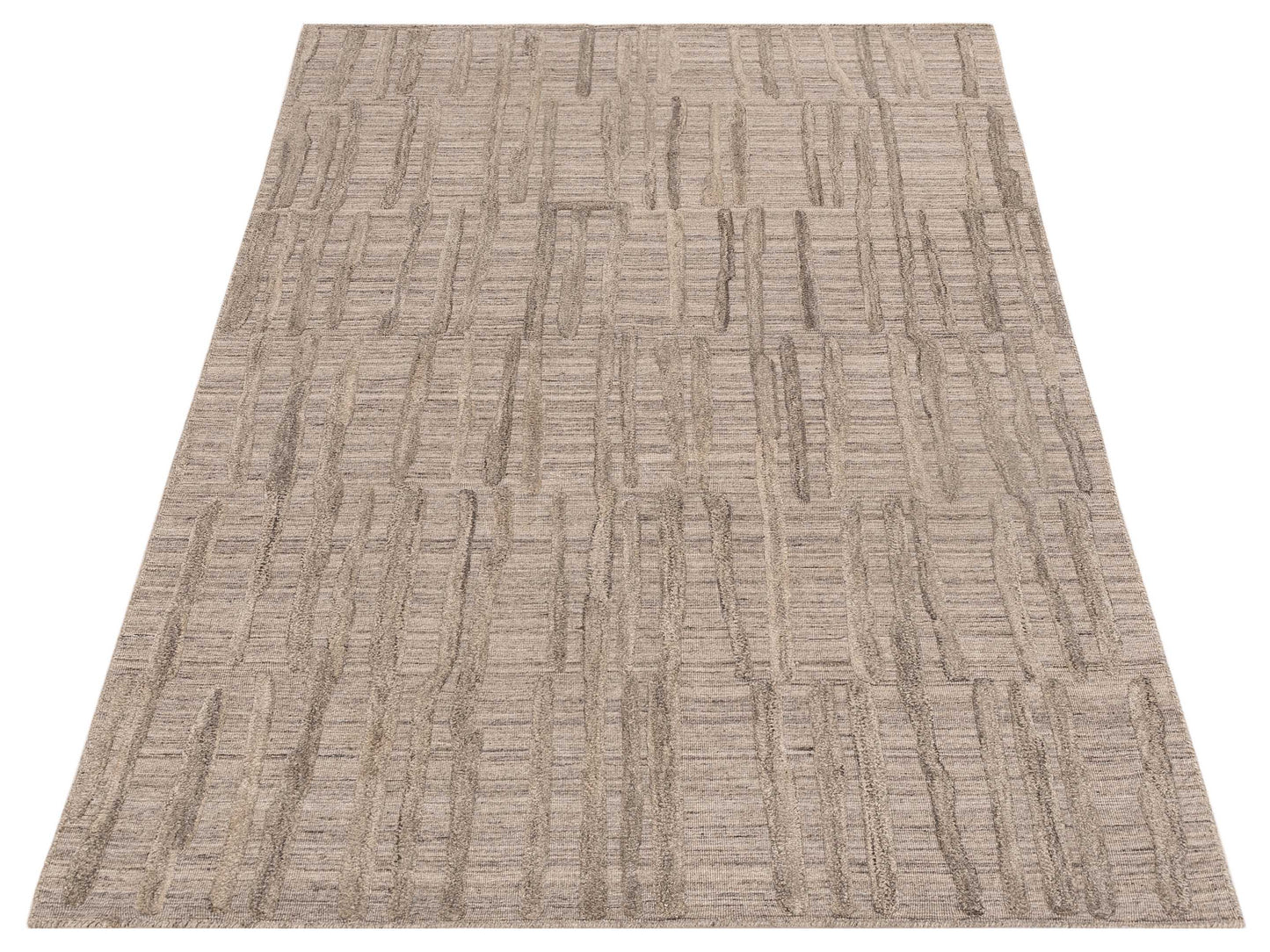 Himalayan 142573 Silver 3.10x5.11 Hand Knotted Rug