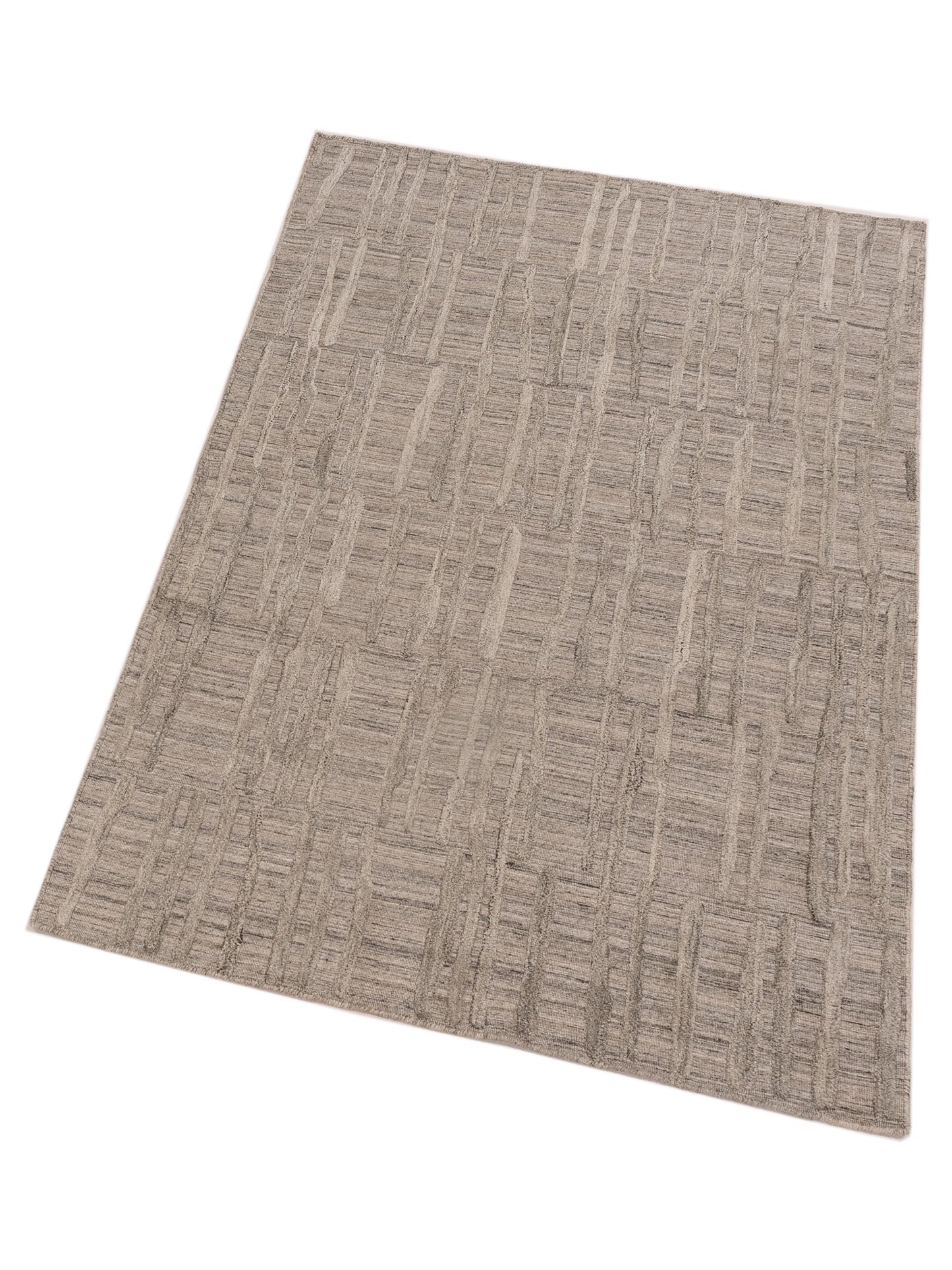 Himalayan 142577 Silver 3.10x5.11 Hand Knotted Rug