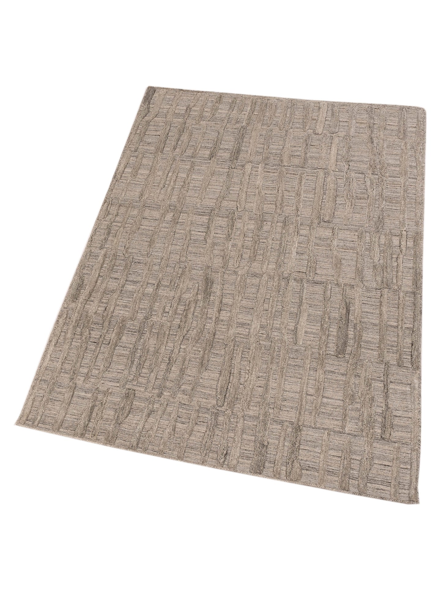Himalayan 142578 Silver 4x6 Hand Knotted Rug
