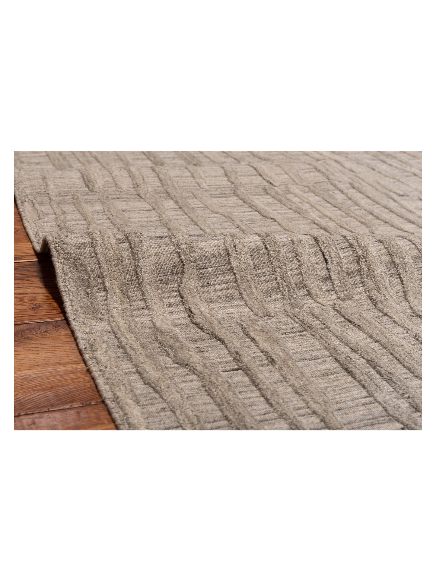 Himalayan 142578 Silver 4x6 Hand Knotted Rug