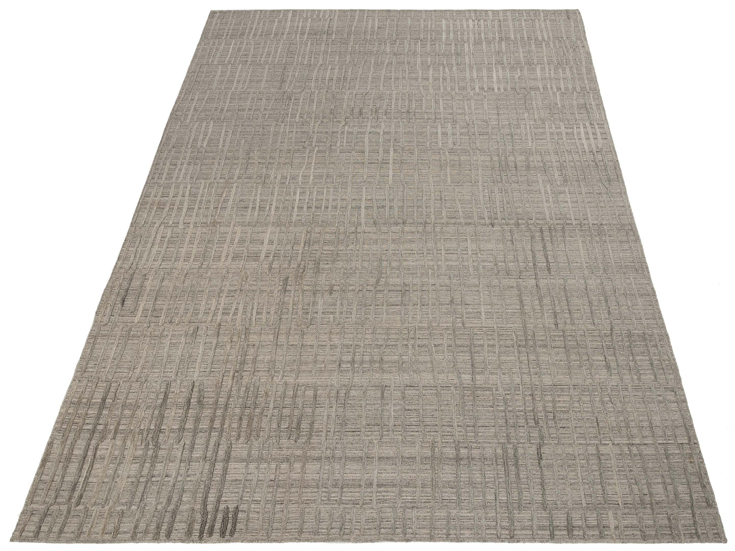 Himalayan 142579 Silver 9.3x12.3 Hand Knotted Rug
