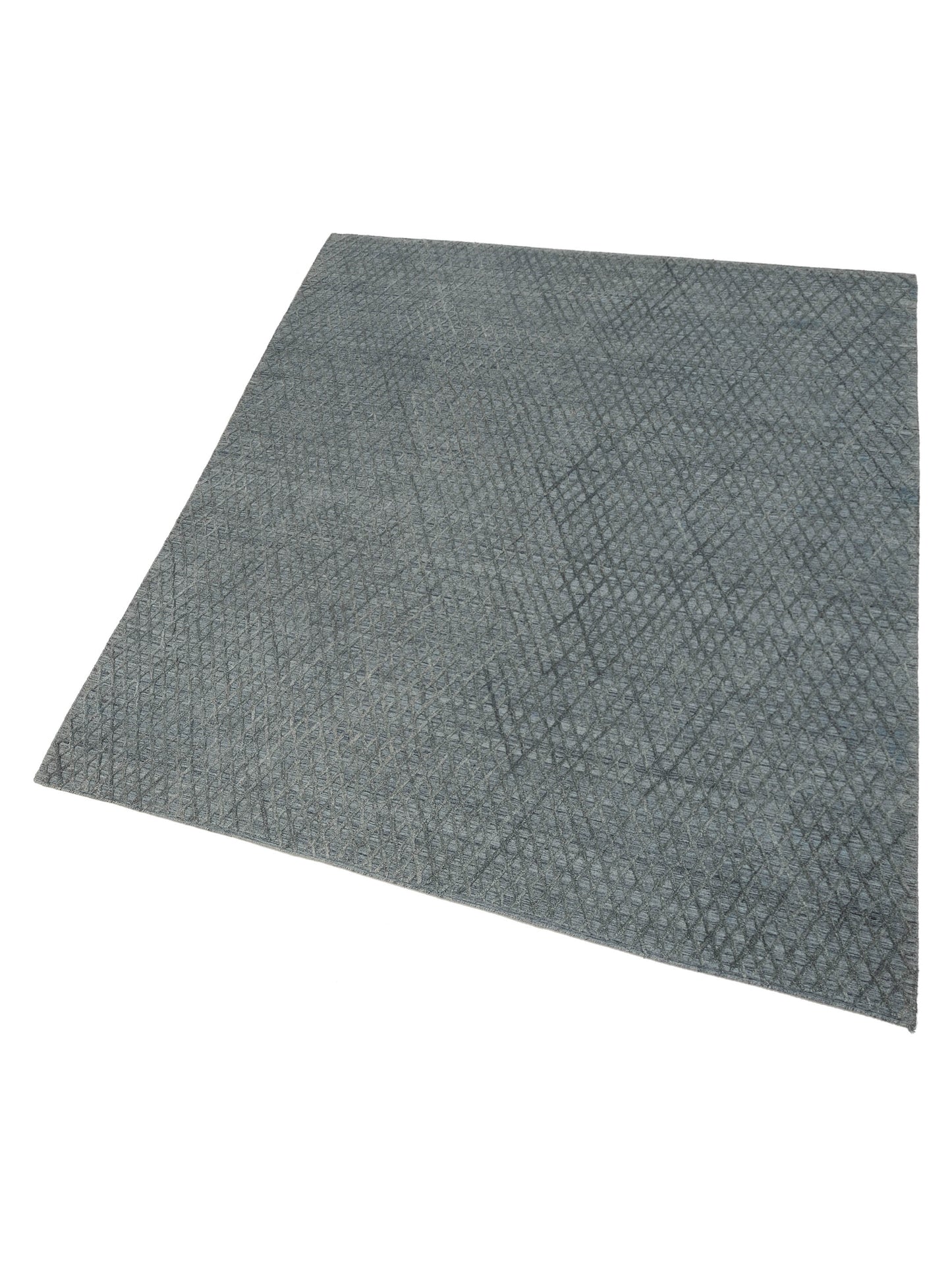 Himalayan 142587 Gray 8.2x10.1 Hand Knotted Rug