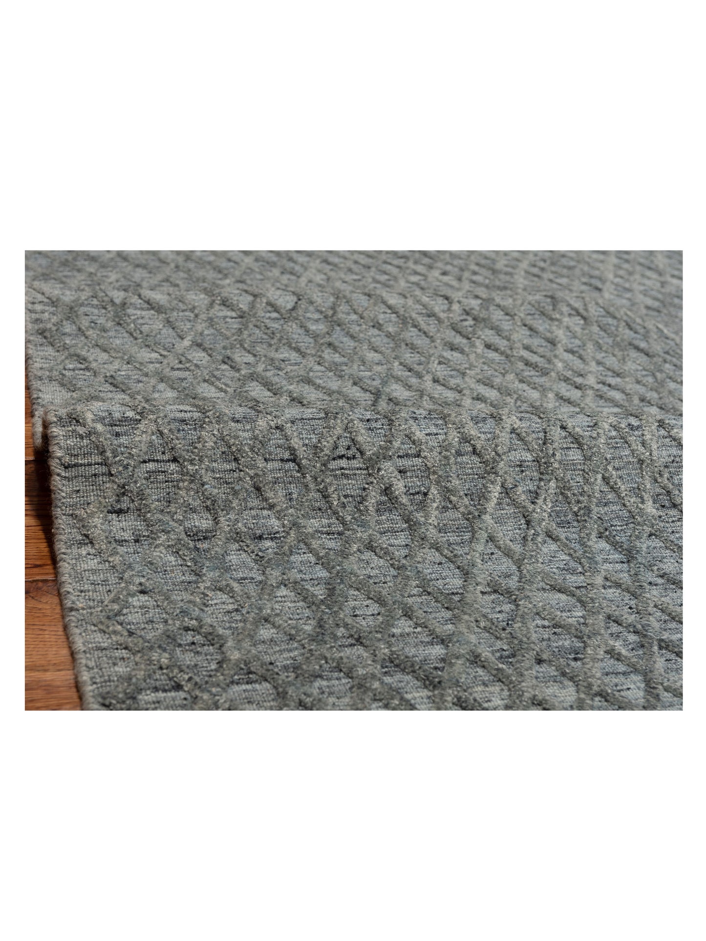 Himalayan 142587 Gray 8.2x10.1 Hand Knotted Rug